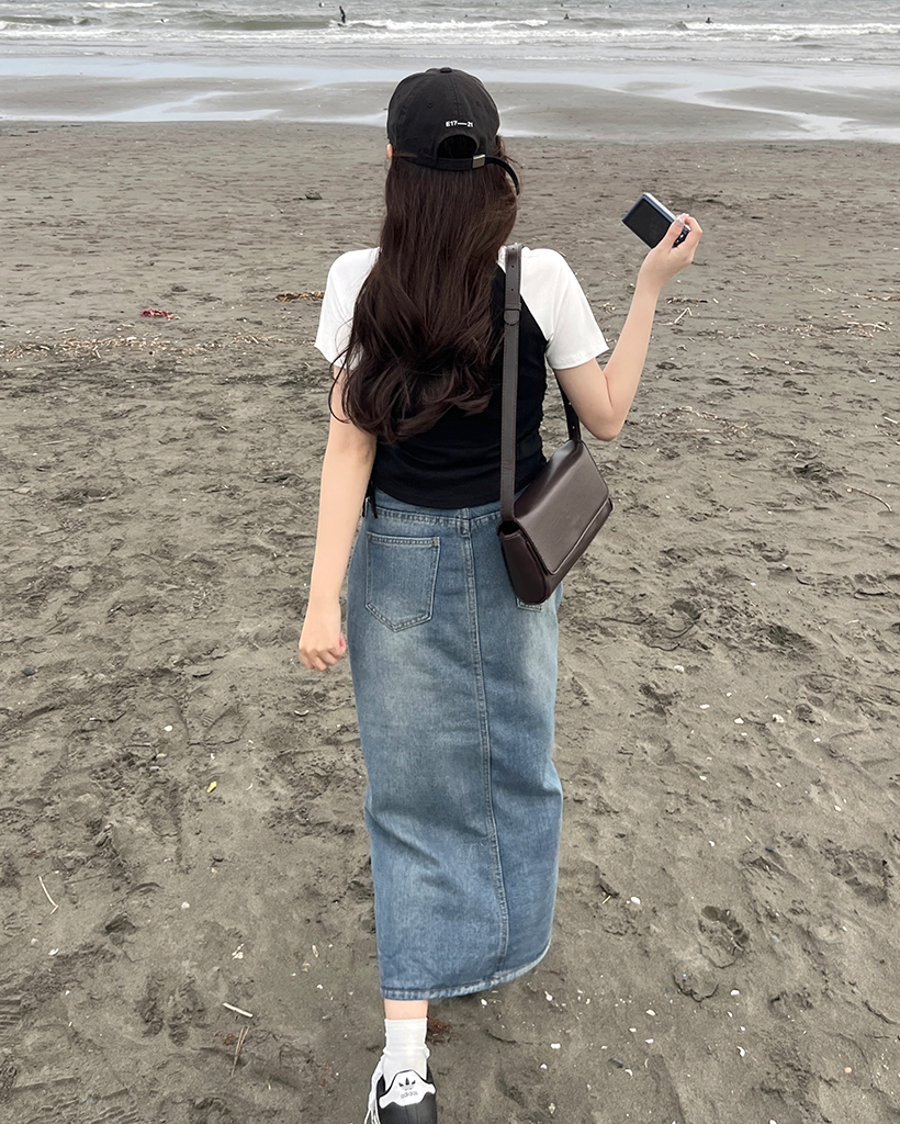 MYLAN✿.*・ページ ストリングレタリングラグラン半袖Tシャツ | ファッション通販サイト NUGU