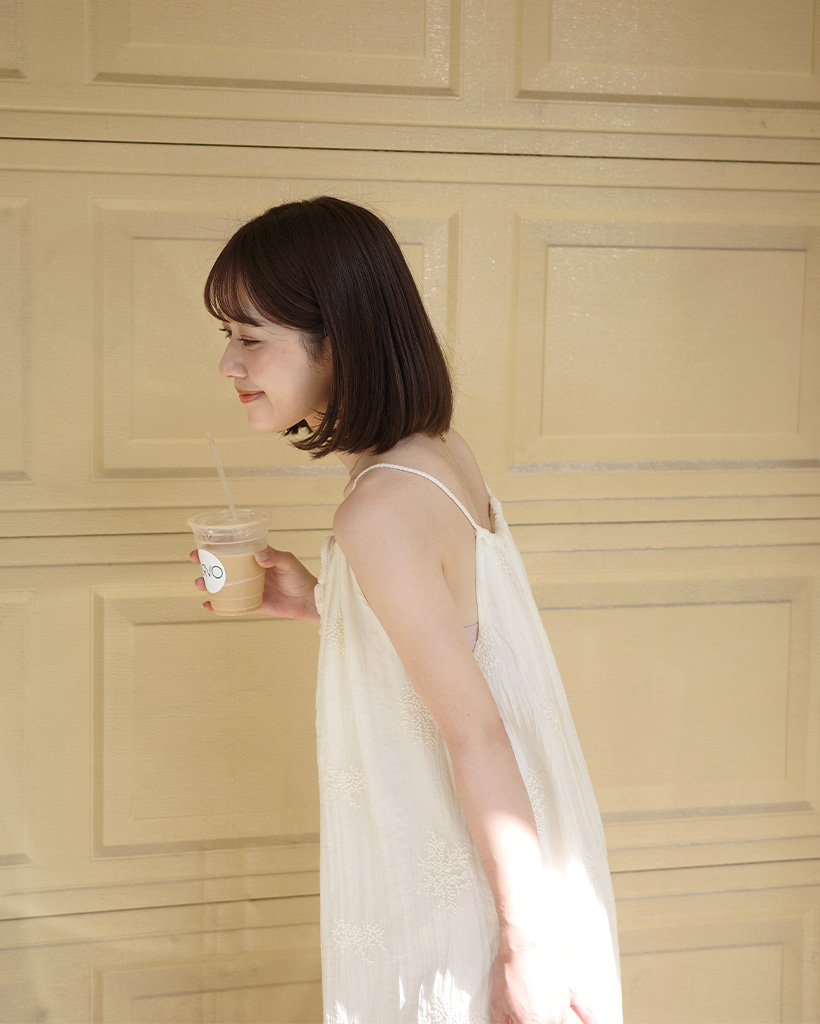 タッセルスリーブレスロングワンピース | ファッション通販