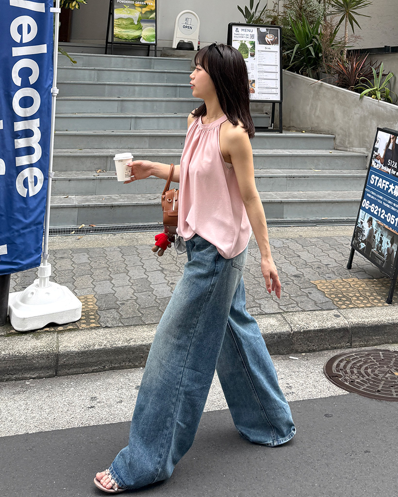 EDITION コットン ワイドデニム ローワイドデニムパンツ | ファッション通販サイト NUGU