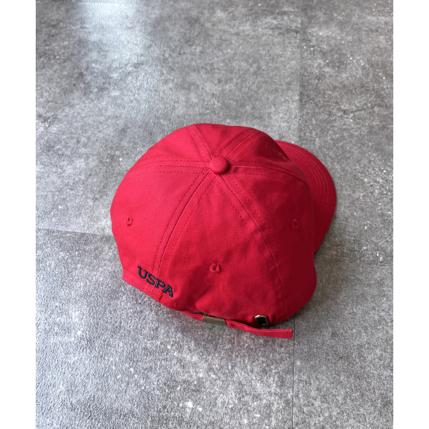 U.S. POLO ASSN.】 1ポイント刺繍ツイルキャップ | ファッション
