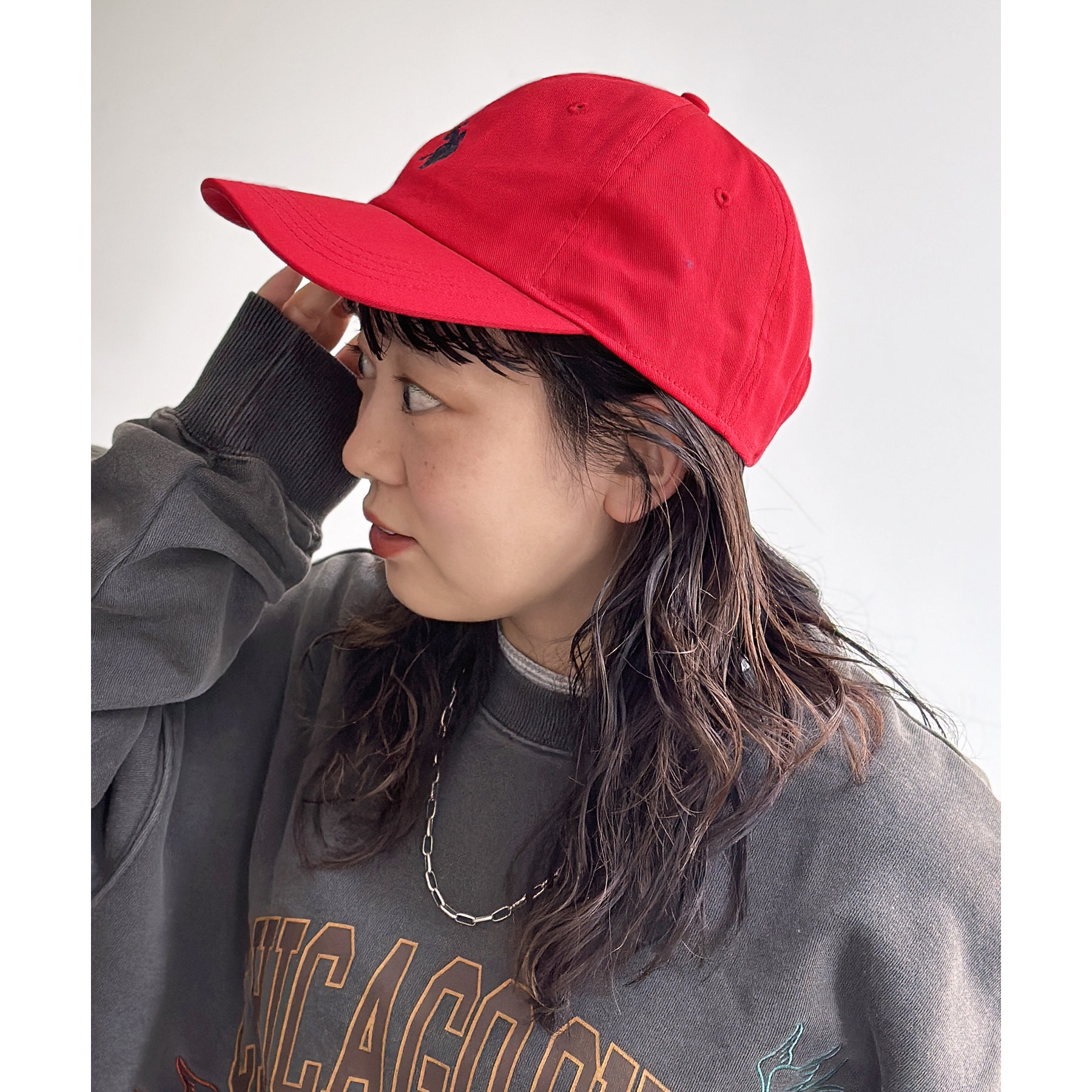 U.S. POLO ASSN.】 1ポイント刺繍ツイルキャップ | ファッション
