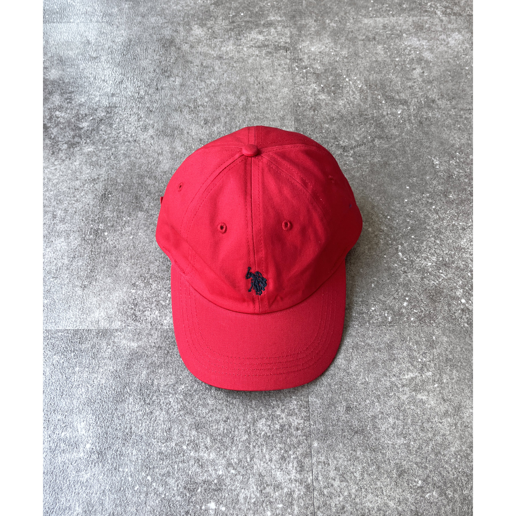 U.S. POLO ASSN.】 1ポイント刺繍ツイルキャップ | ファッション
