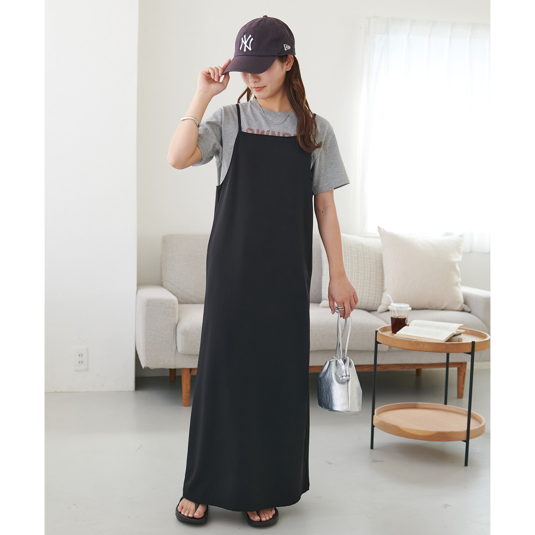 no dress Nφ dress Velvet キャミワンピース 赤 M 美品 no dress Nφ dress Velvet キャミワンピース 赤 M 美品