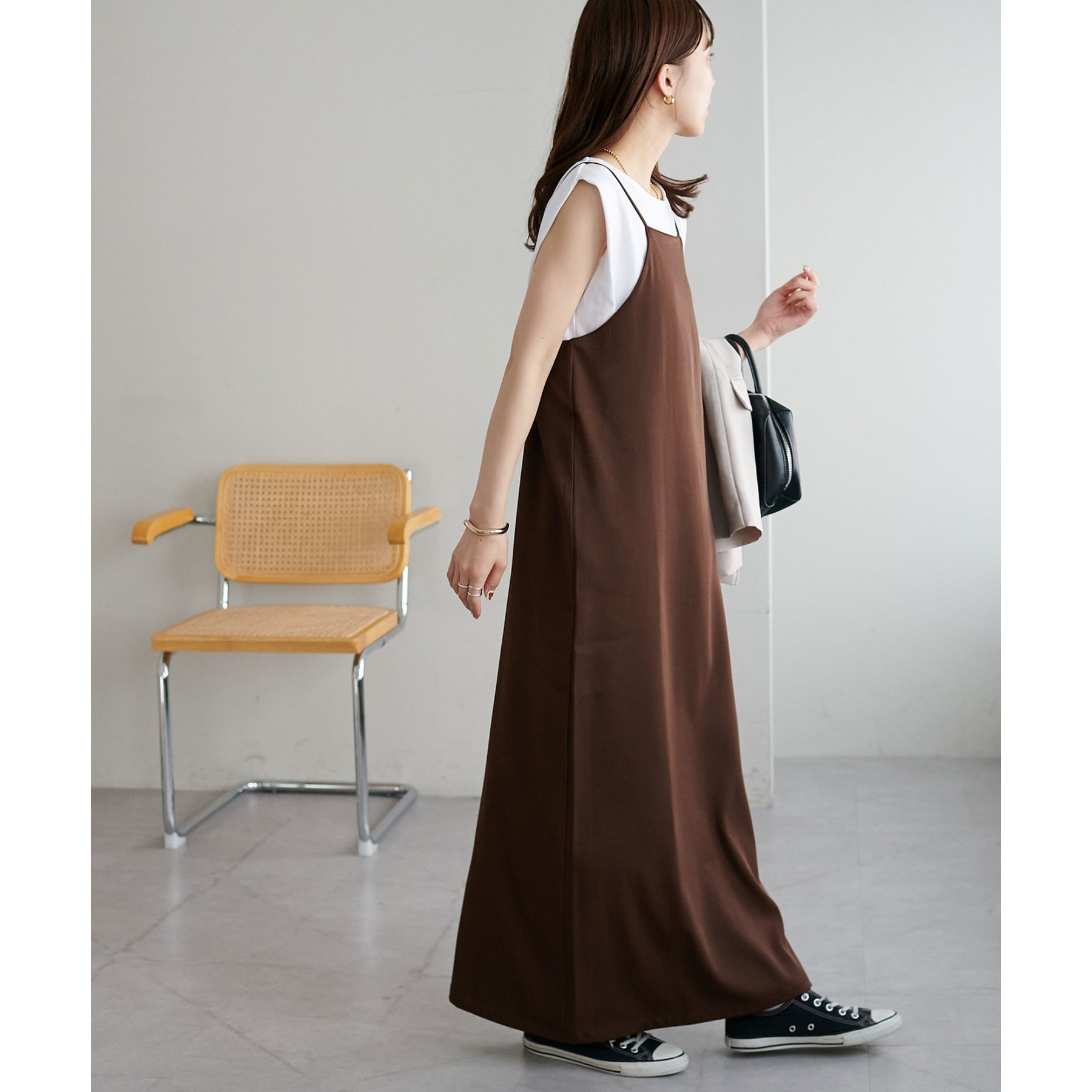no dress Nφ dress Velvet キャミワンピース 赤 M 美品 no dress Nφ dress Velvet キャミワンピース 赤 M 美品