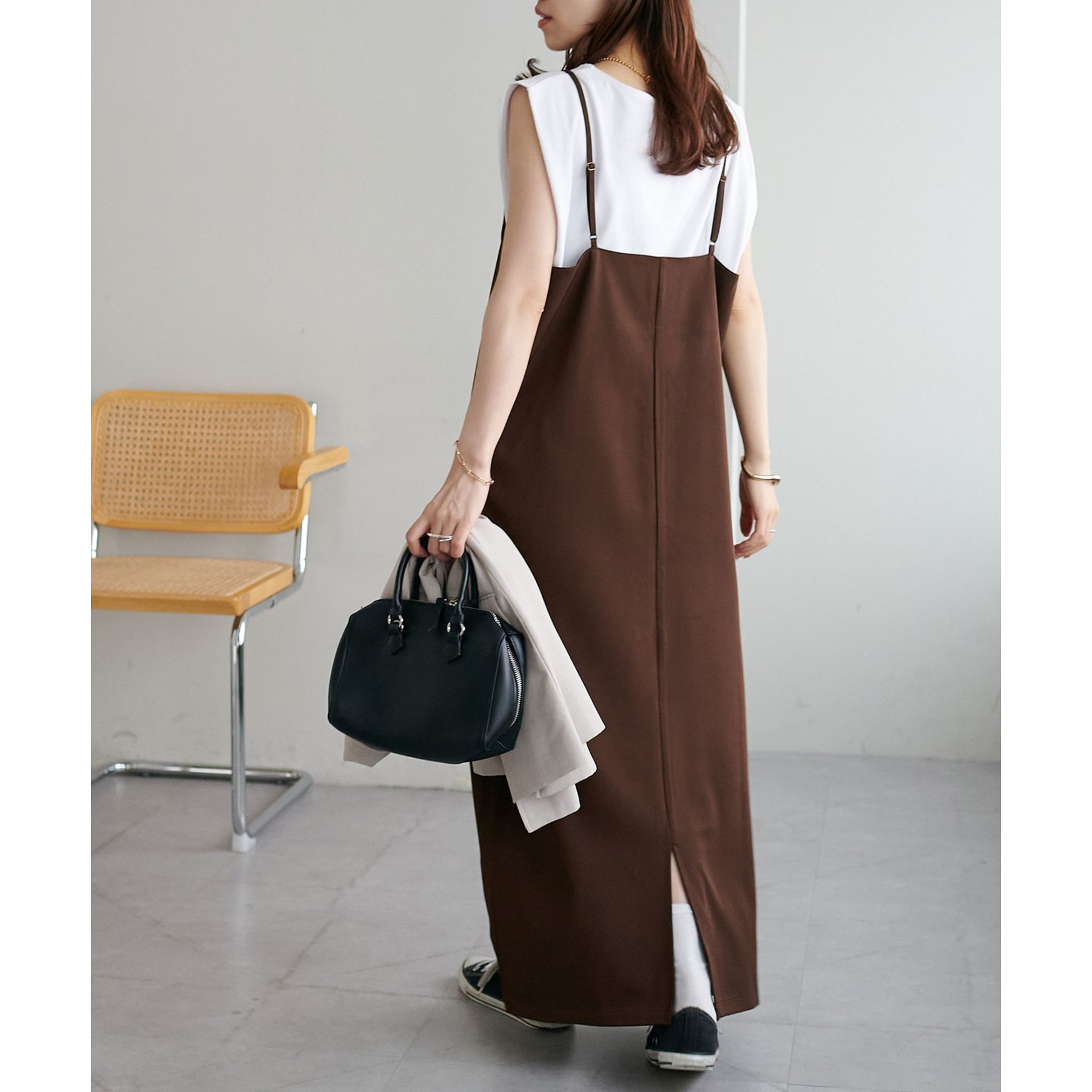 新色追加!/ベストセラー】マキシキャミワンピース《WEB限定