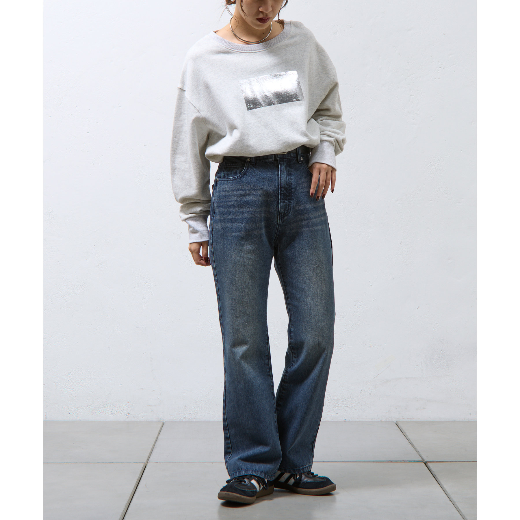 新色追加 / S~Lサイズ展開】フレアデニムパンツ | ファッション通販