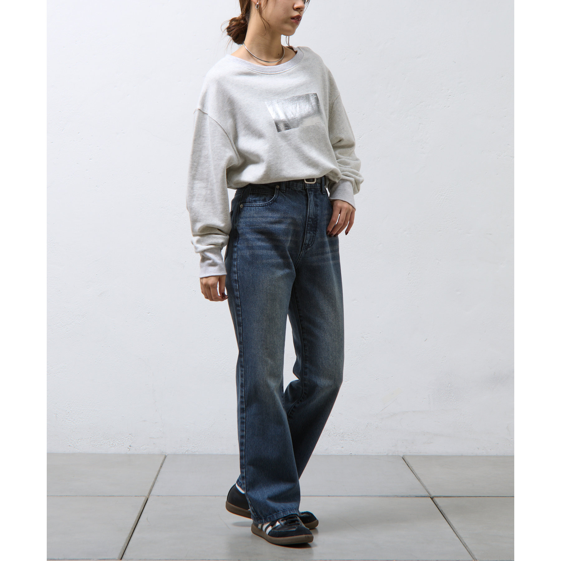 HBEAUTY&YOUTH フレアデニムパンツ 新品タグ付き 2024年モデル【H beauty&youth】フレアデニム M