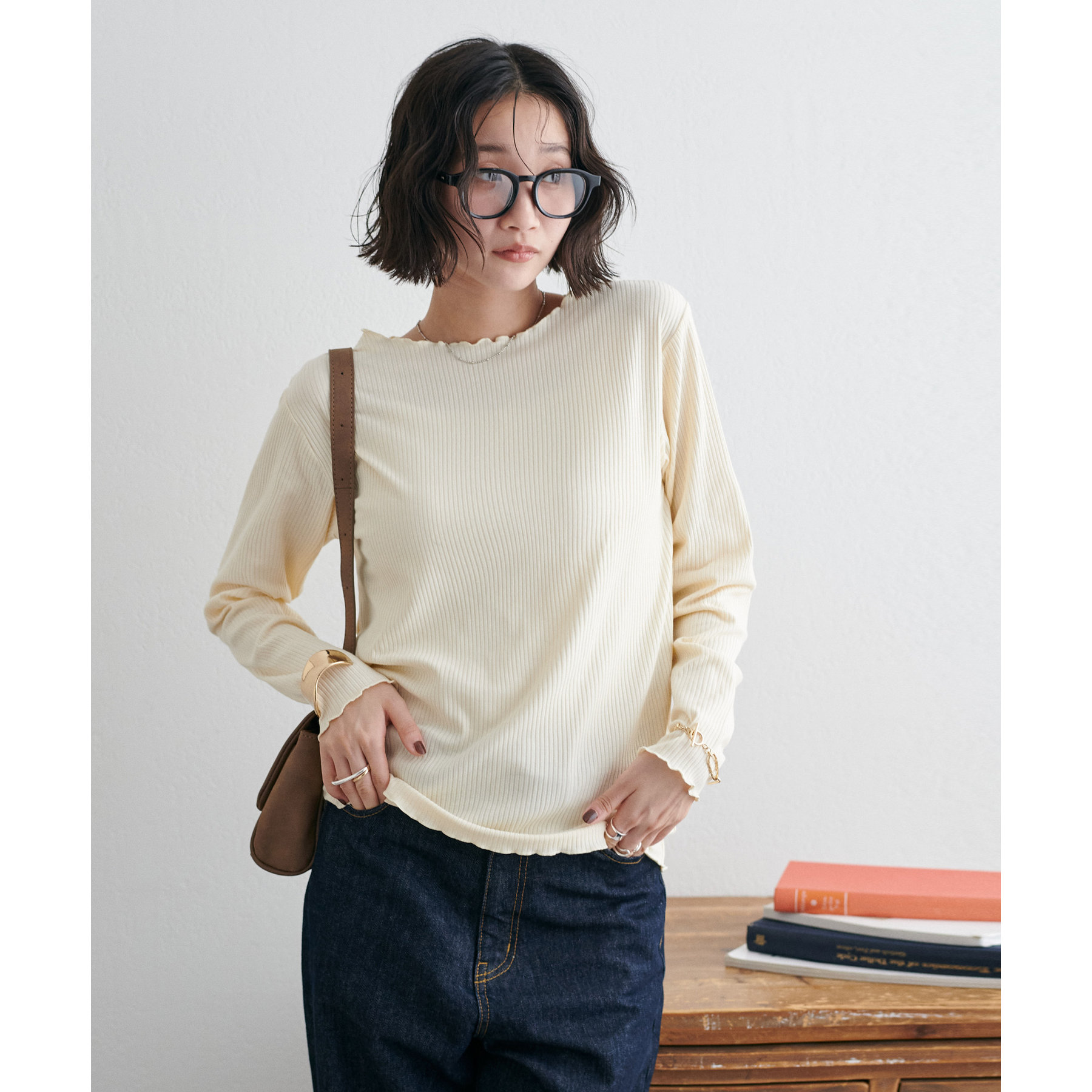 PUBLIC TOKYO - 【新品】PUBLIC TOKYOギャザースリーブレースTOP アイボリー ギャザースリーブレースTOP（Tシャツ/カットソー）｜PUBLIC