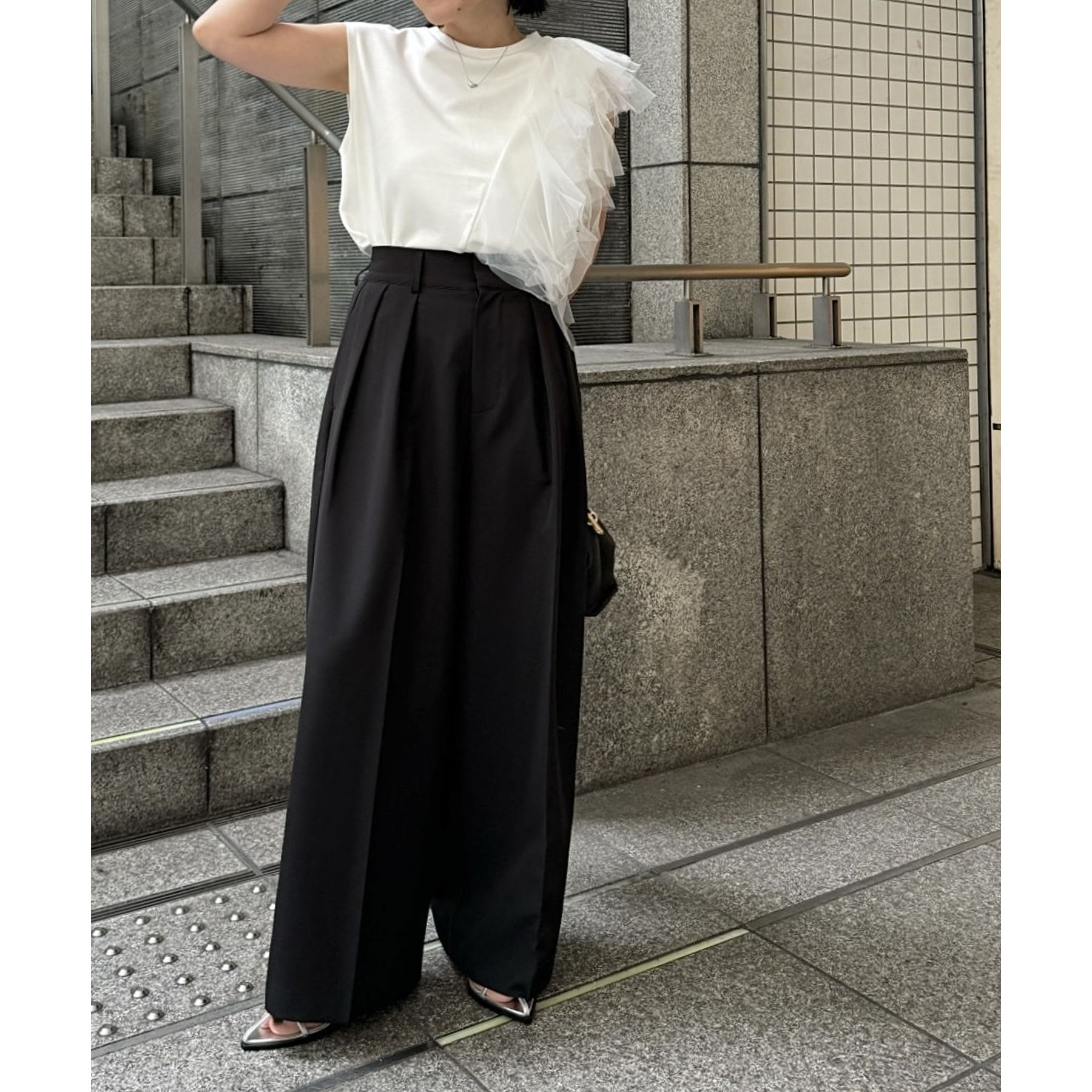 累計2.5万本！】【新色追加】2タックワイドパンツ | ファッション通販