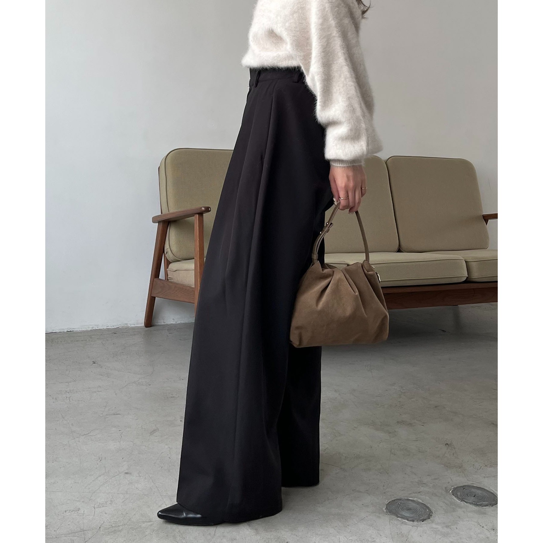 累計2.5万本！】【新色追加】2タックワイドパンツ | ファッション通販