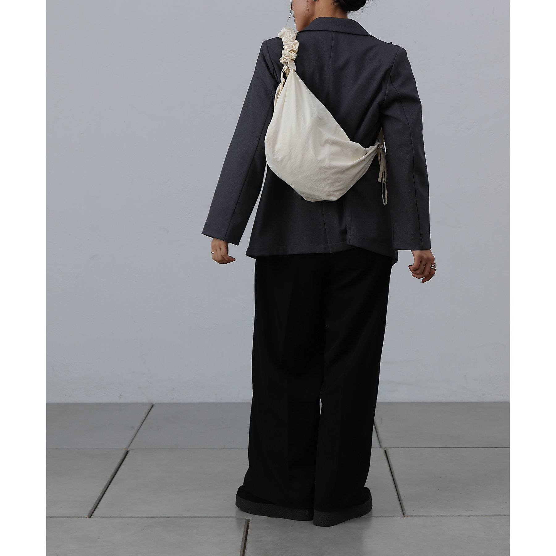 着用動画あり /新色追加】ギャザーショルダーミニ2WAYバッグ