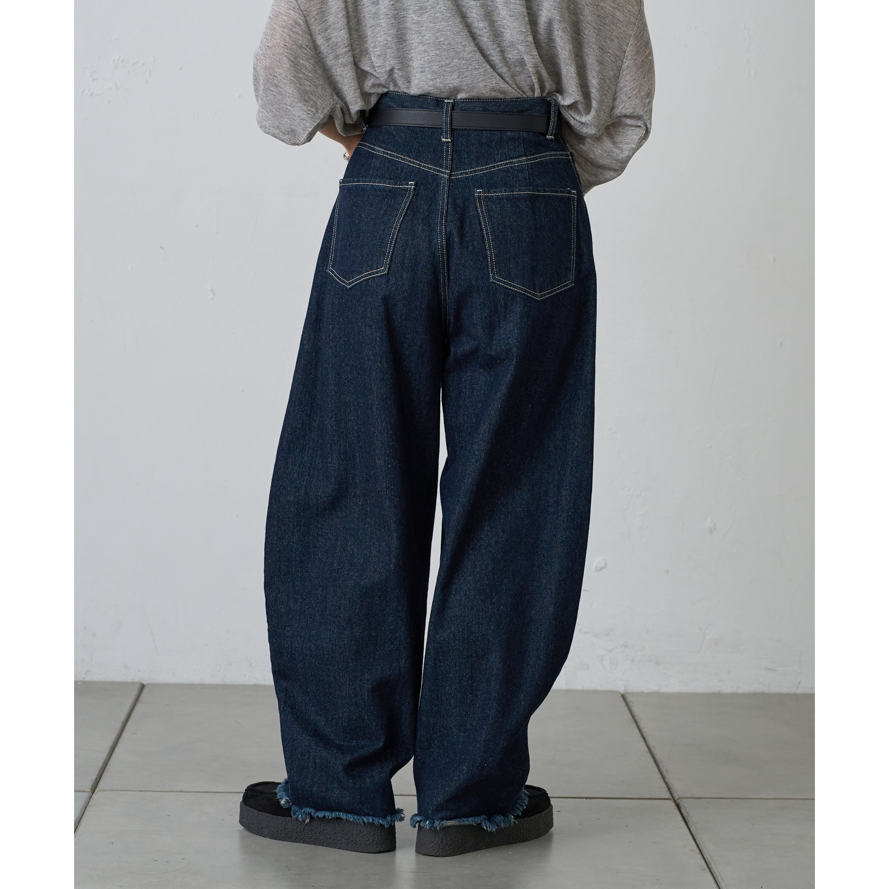 【むん様】専用オーダーページ FREAK'S STORE/セミワイドシルエット イージー デニムスラックス