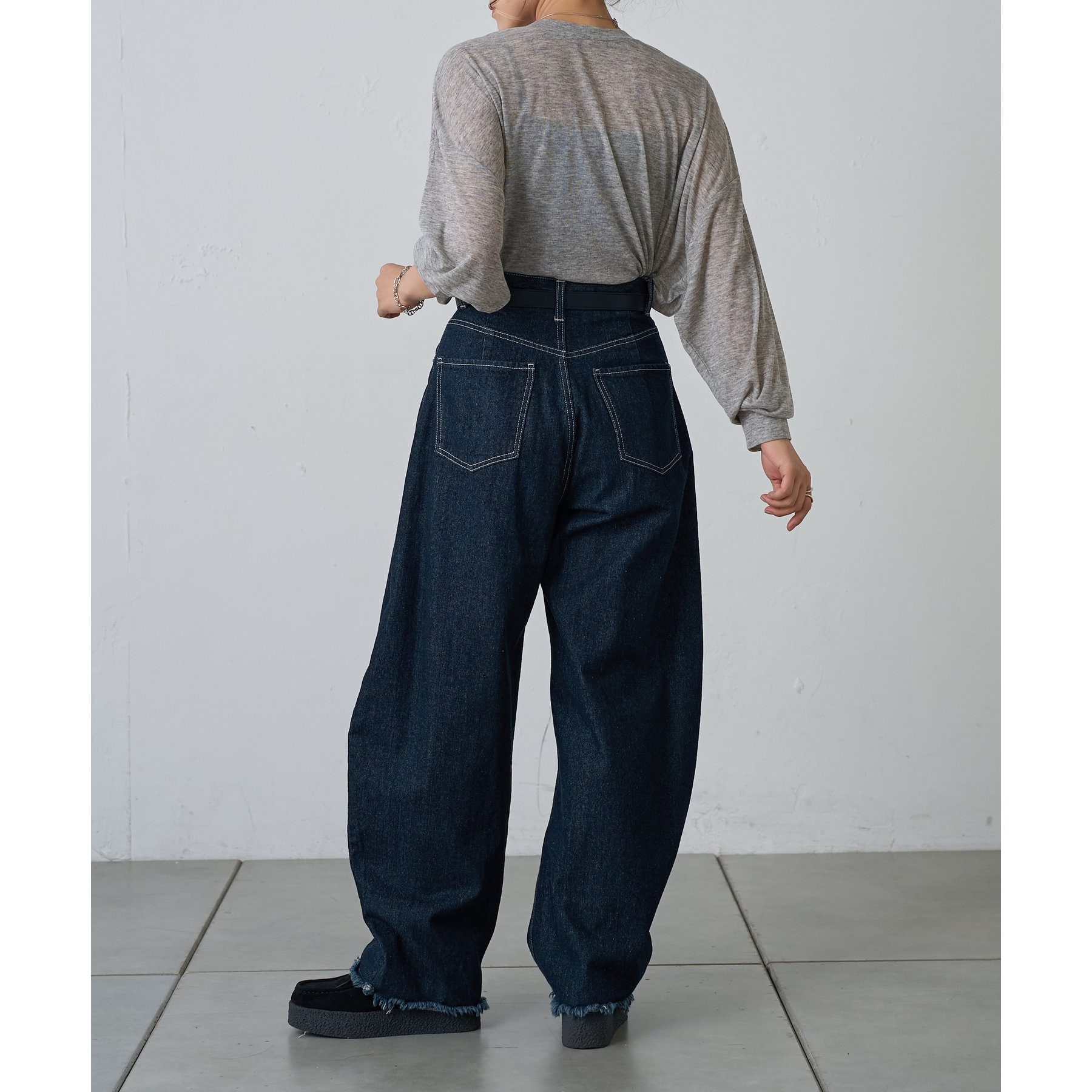 ごりら堂さま　専用 S～Lサイズ展開】カーブデニムパンツ | ファッション通販サイト NUGU