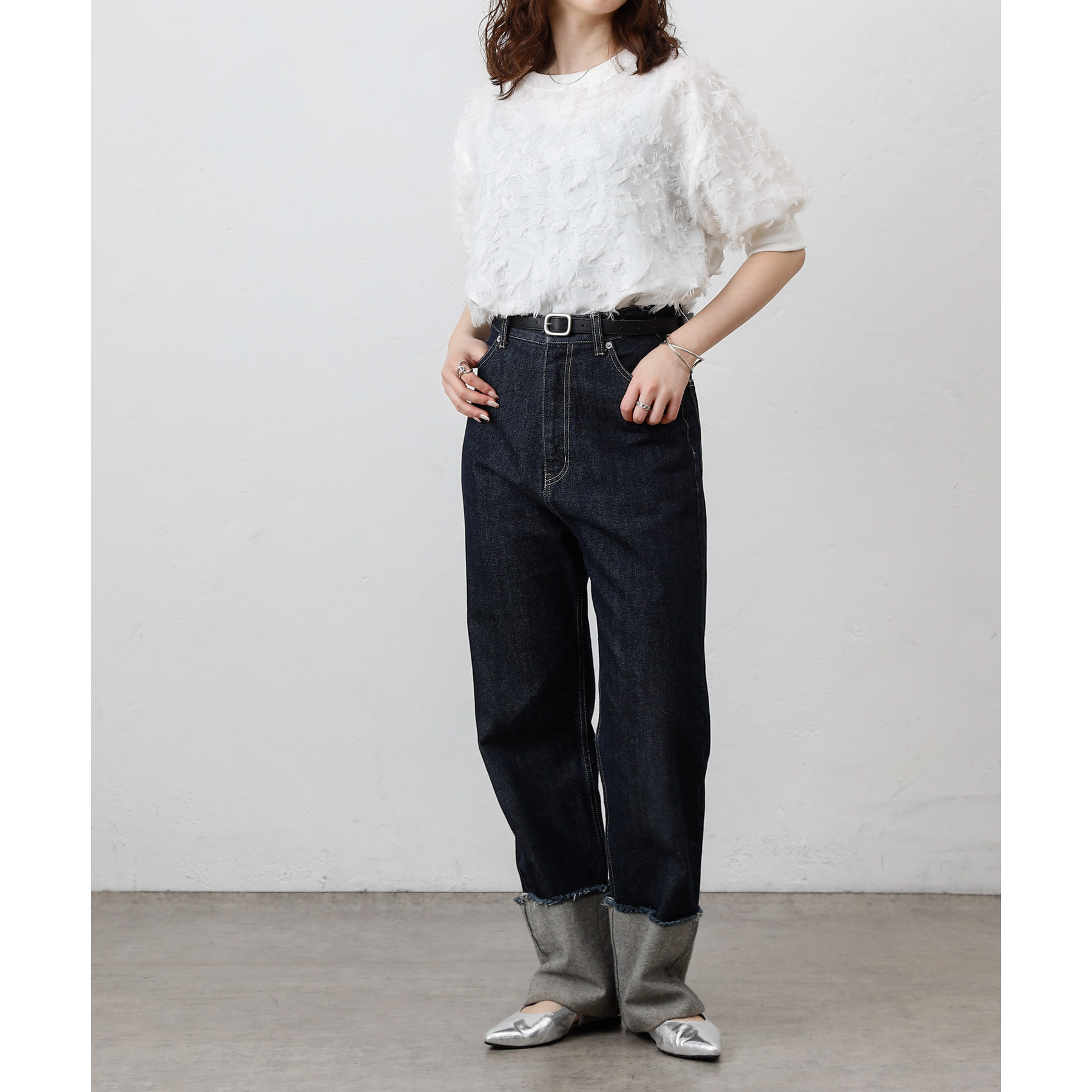 ロールアップデニムパンツ（デニムパンツ）｜WCJ（ダブルシー