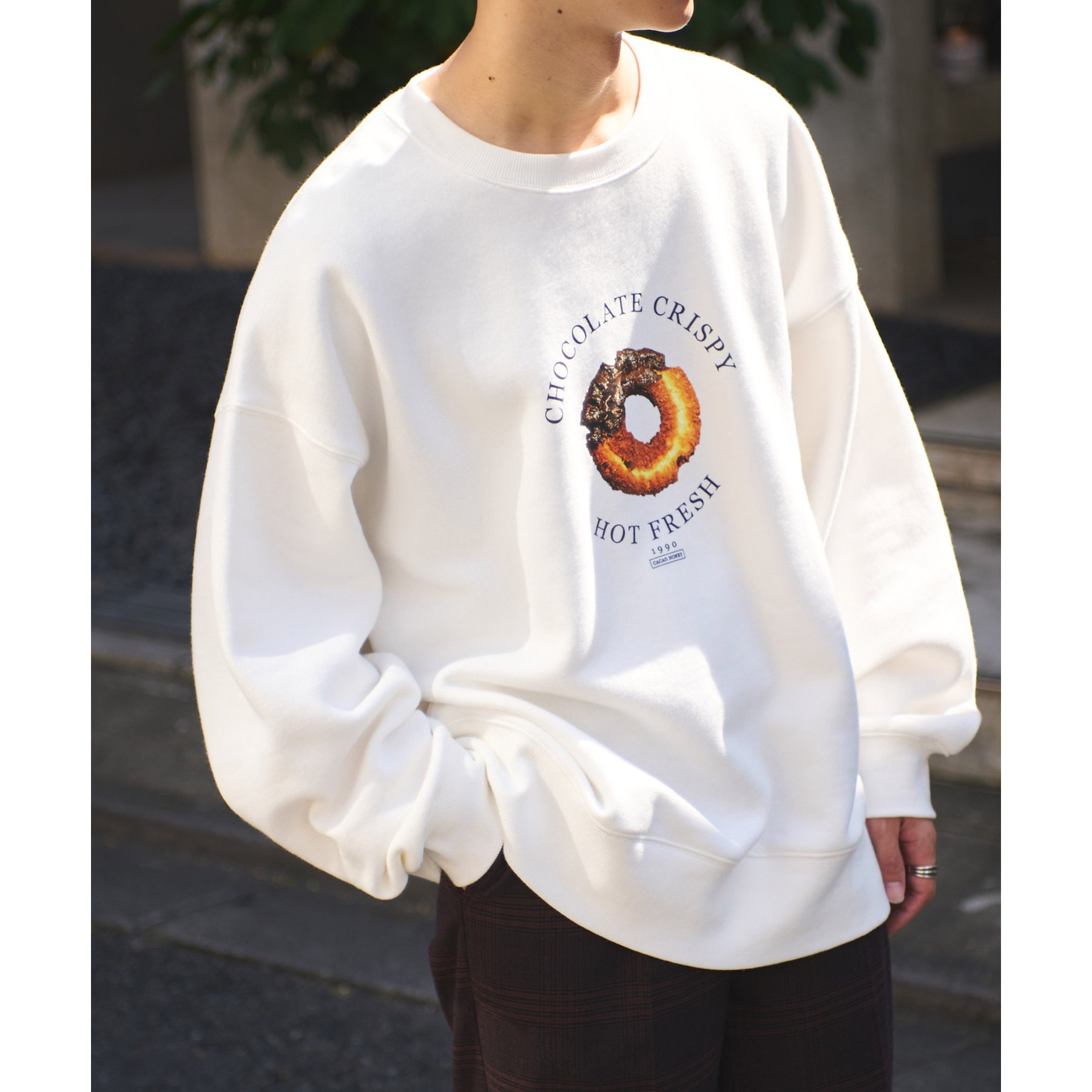 WEB限定】クッキーアンドドーナッツグラフィックスウェット