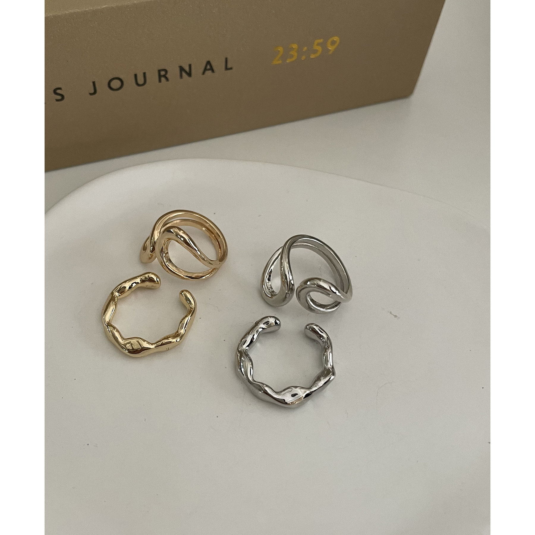 GOLDY/ゴールディ〉2SETリボンリング | ファッション通販サイト NUGU