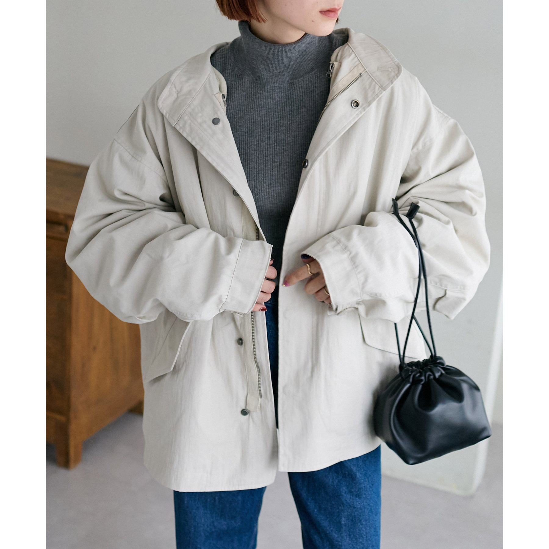 ナイトメアー　ショートモッズコート　3WAY仕様アウター 楽天市場】【30%OFFセール】JOHNBULL ジョンブル 3WAYライナー付き M
