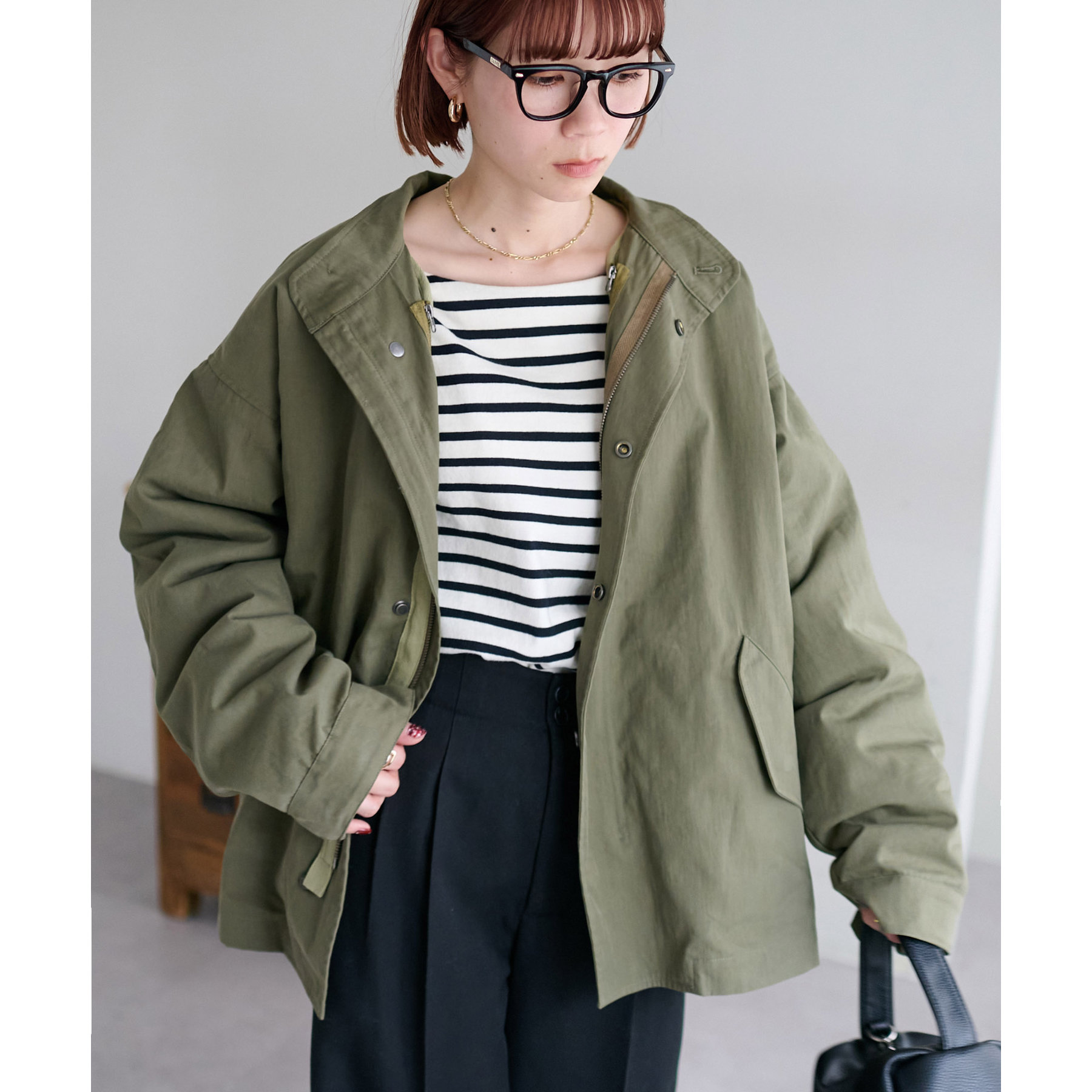 ユニセックス】3WAYライナー付ショートモッズコート | ファッション