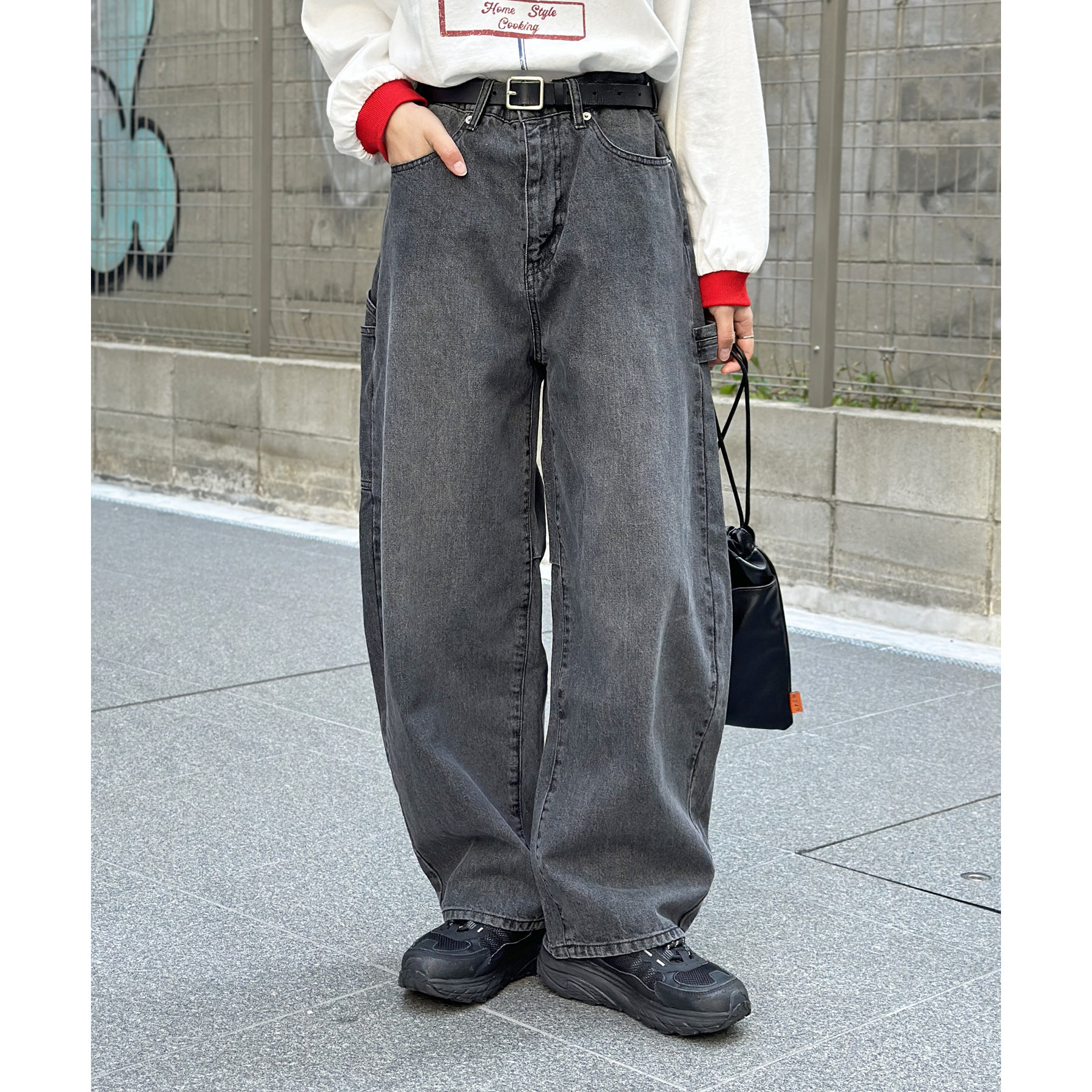 カーブペインターデニムパンツ | ファッション通販サイト NUGU