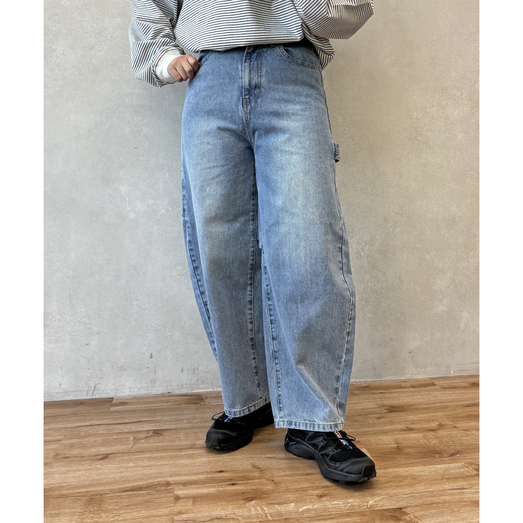 なな カーブペインターデニムパンツ | ファッション通販サイト NUGU