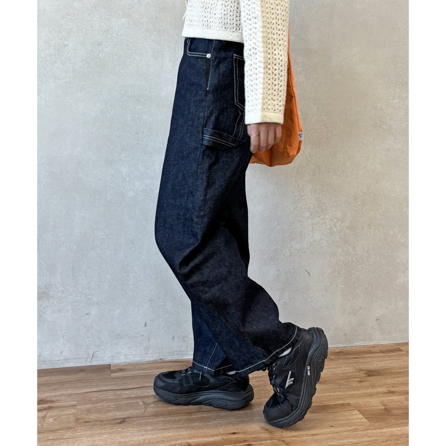 でんでんページ GU公式 | デニムオーバーサイズシャツ