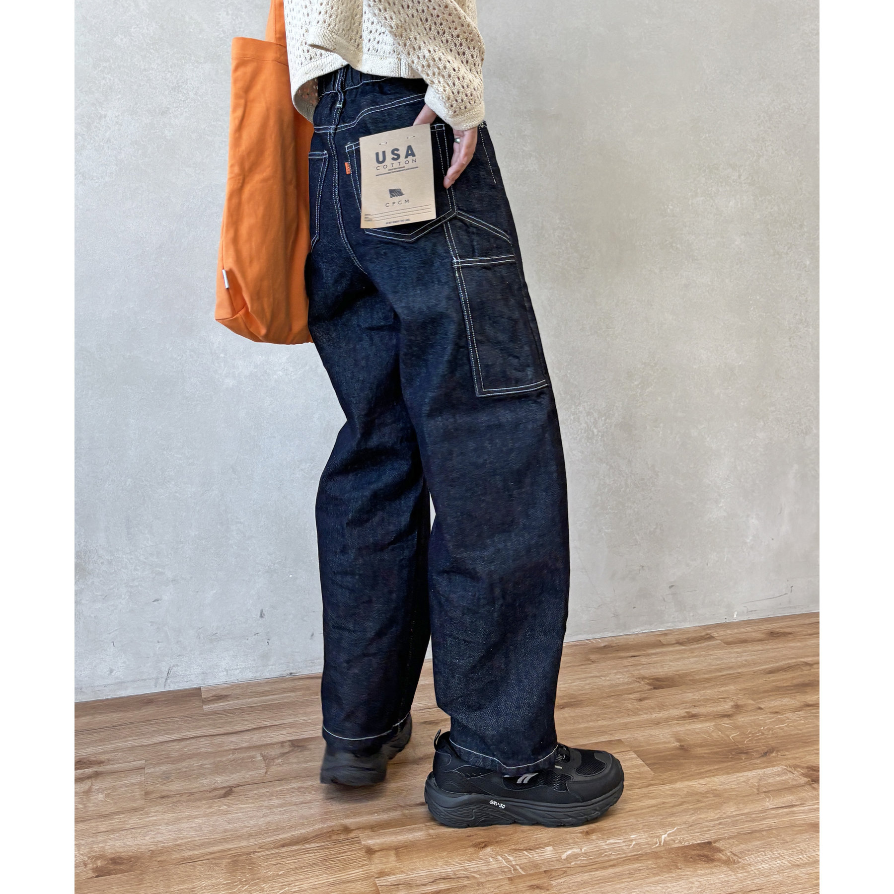 カーブペインターデニムパンツ | ファッション通販サイト NUGU