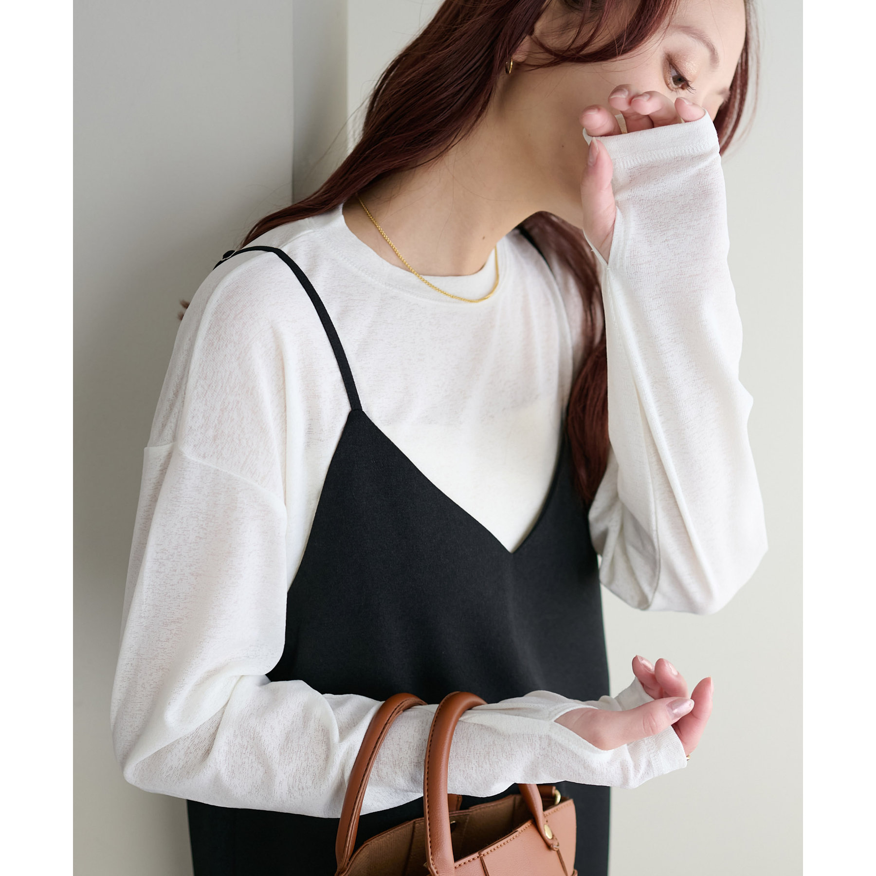 新色追加/全12色展開！》梨地シアーシンプルTシャツ【WEB限定