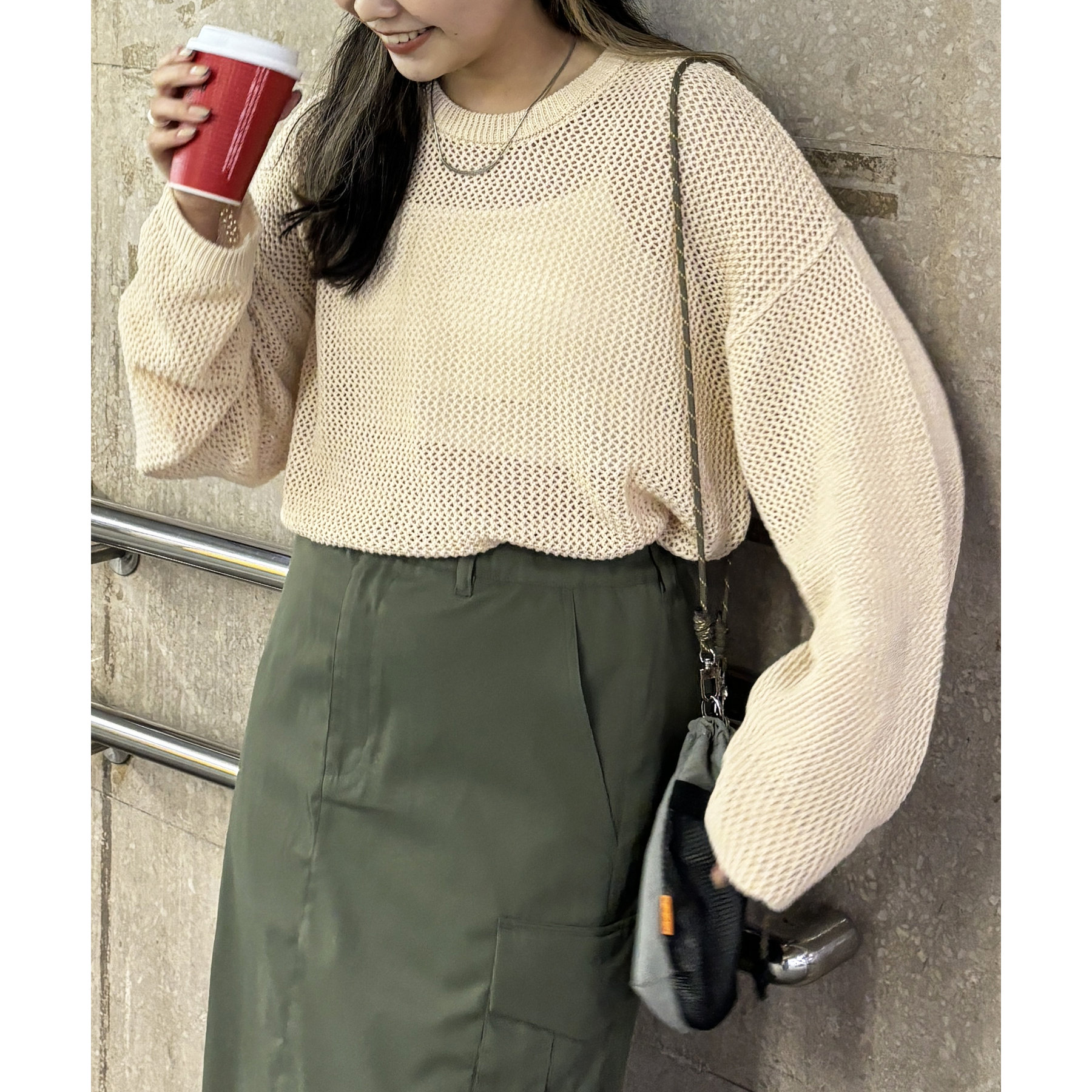 メッシュニットプルオーバー | ファッション通販サイト NUGU