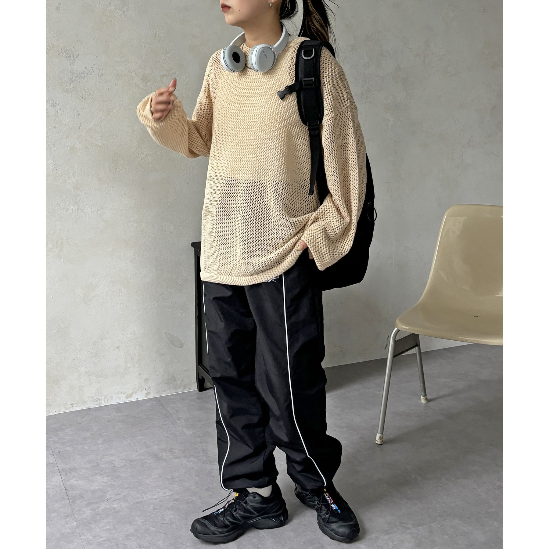 新品タグ付☆23区　メッシュニットプルオーバー メッシュニットプルオーバー | ファッション通販サイト NUGU