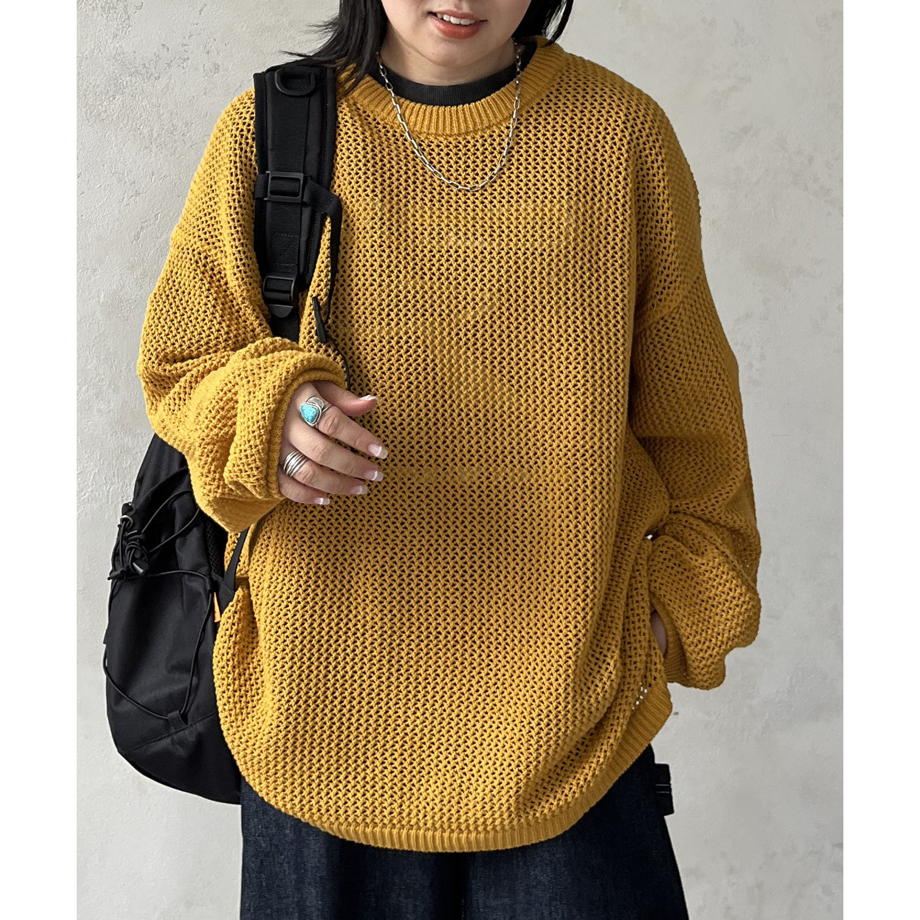 メッシュニットプルオーバー | ファッション通販サイト NUGU