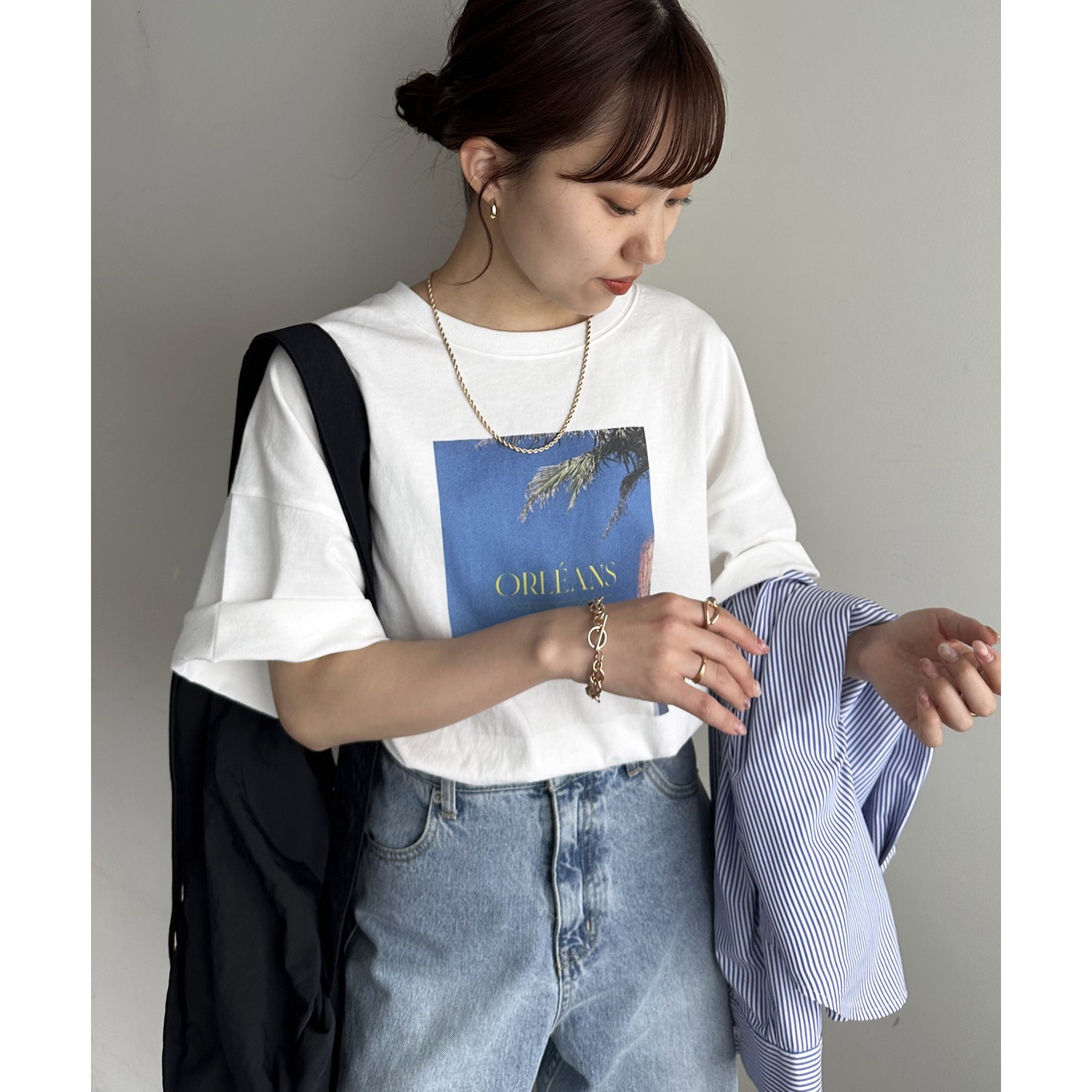 ユニセックス】アソートフォトプリントビッグTシャツ《WEB限定