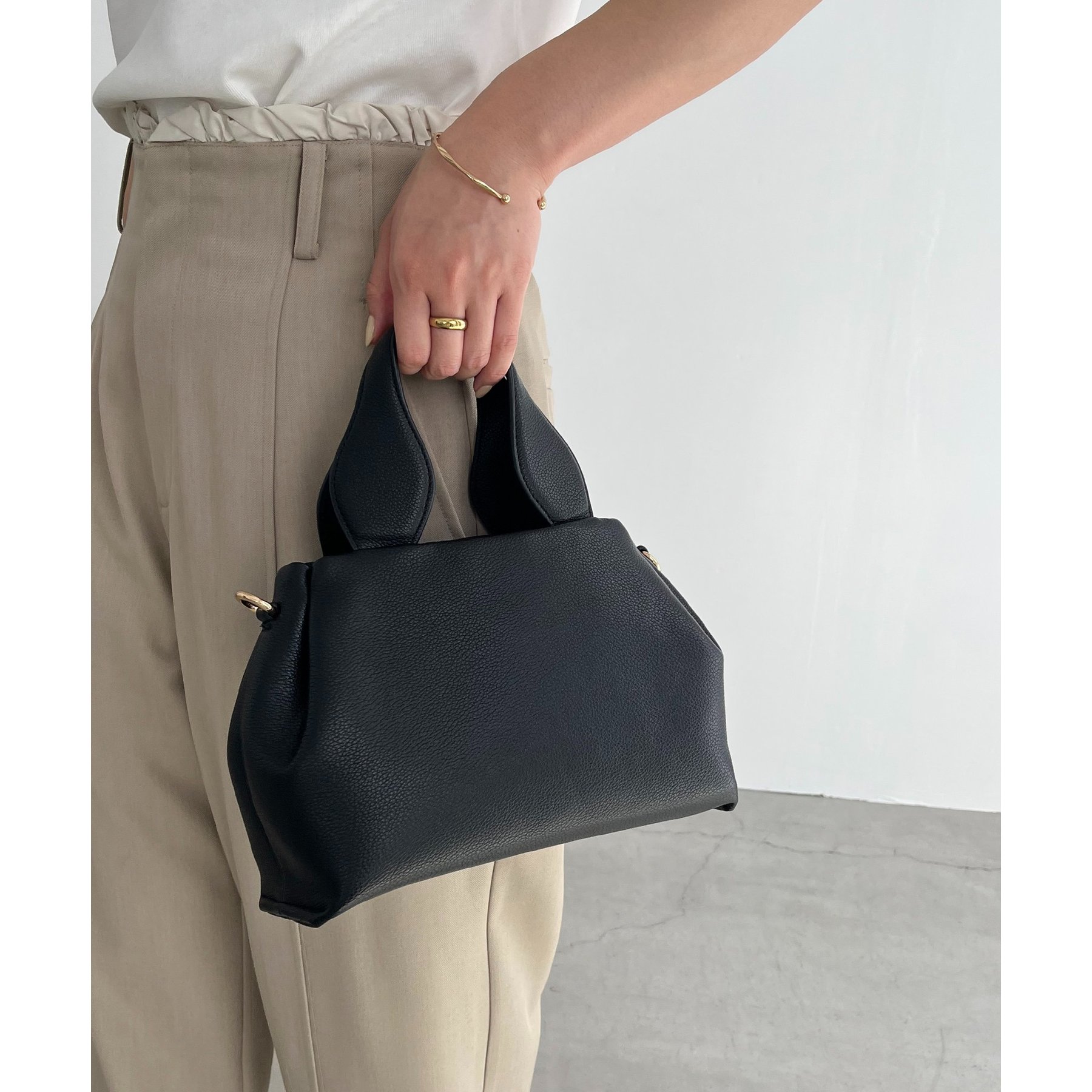 LADIN ミニボストン NAVY 8G SHOOT コラボ LADIN / ミニボストン<br> NAVY 8G SHOOT コラボ