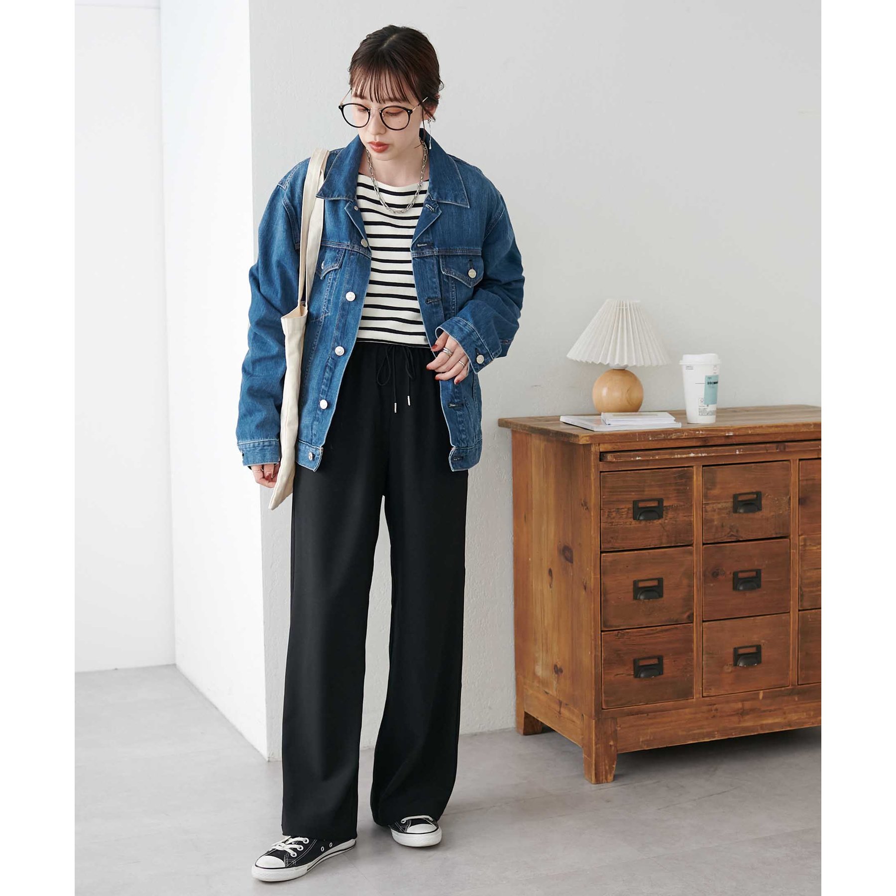 JULYNINE 厚地イージーパンツ　サイズM IMG_2517.jpg