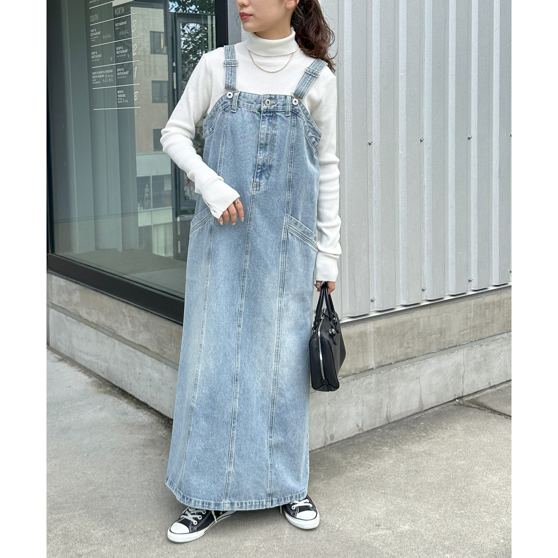 1枚でキマる】USコットンデニムジャンスカ | ファッション通販