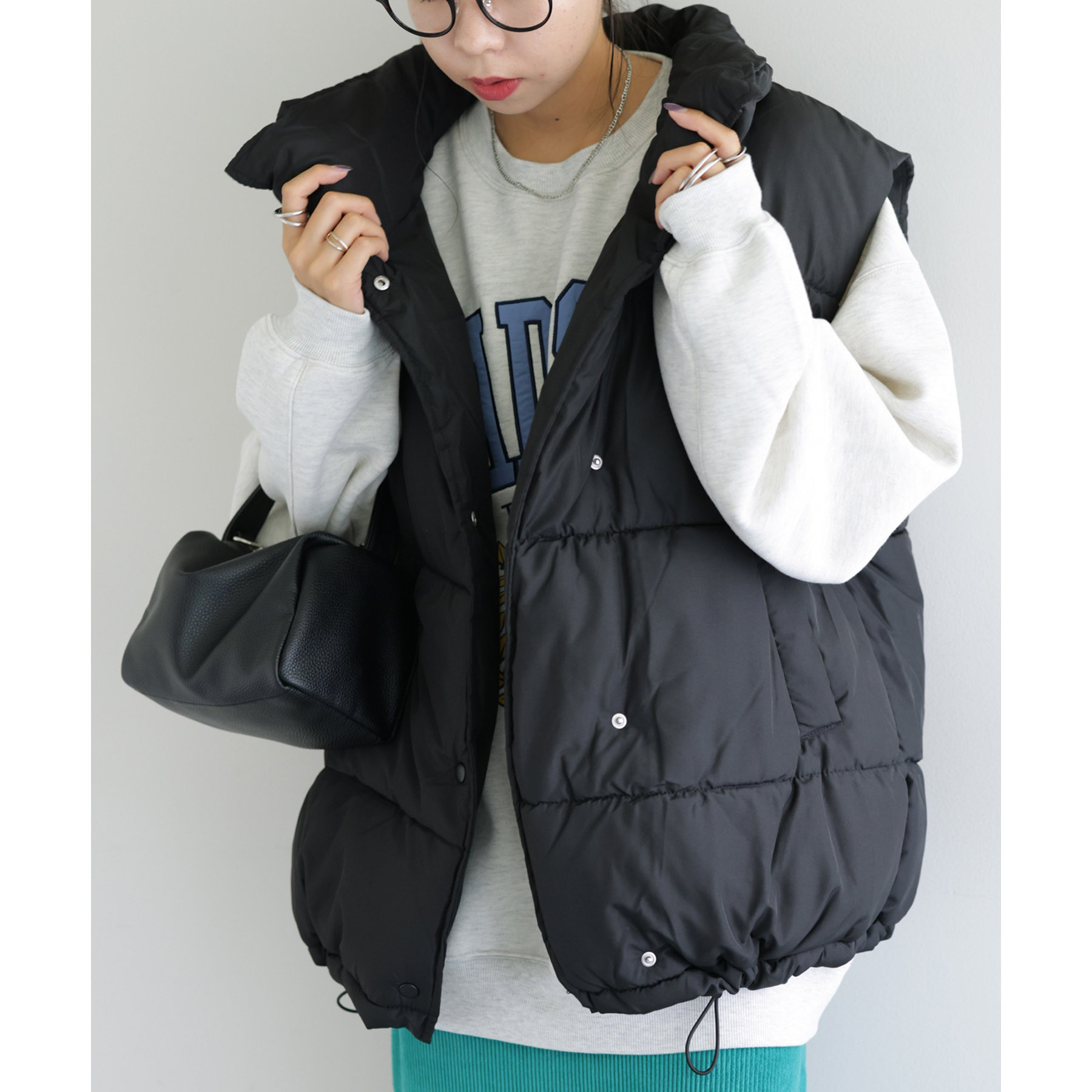 Mサイズ【新品未開封】Rady　希少♡ファーファイバーダウンベスト　KB0030 Mサイズ【新品未開封】Rady 希少♡ファーファイバーダウンベスト