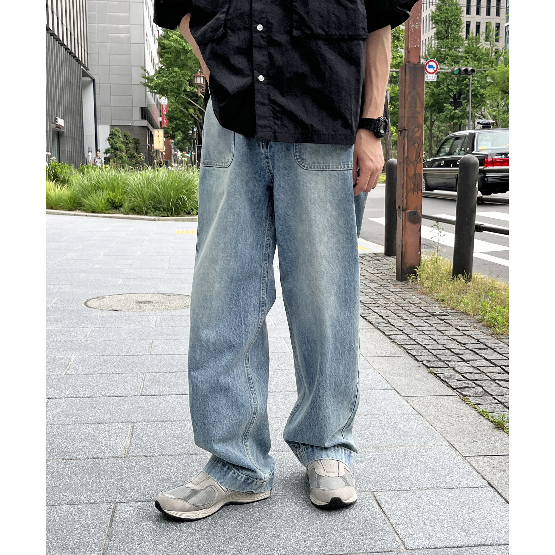 yousuke hagaデニム Denim] Denim pants made from that fabric that you can wear