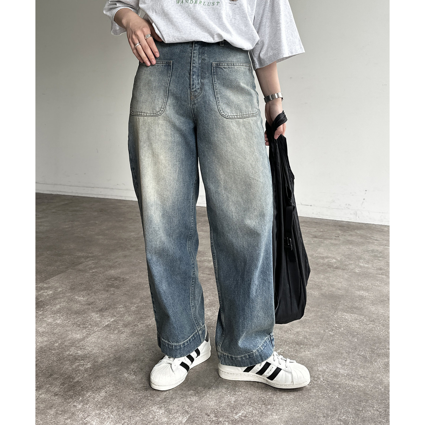 yousuke hagaデニム Denim] Denim pants made from that fabric that you can wear