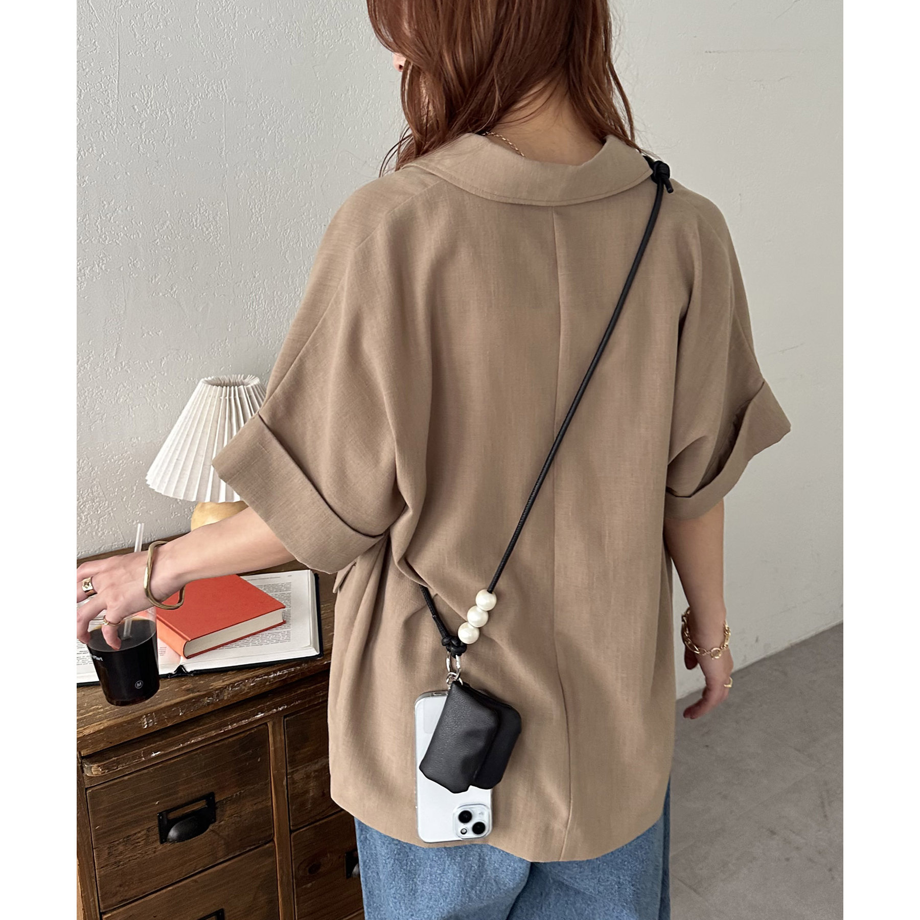 6WAY】BIGパール付きスマホストラップ | ファッション通販サイト