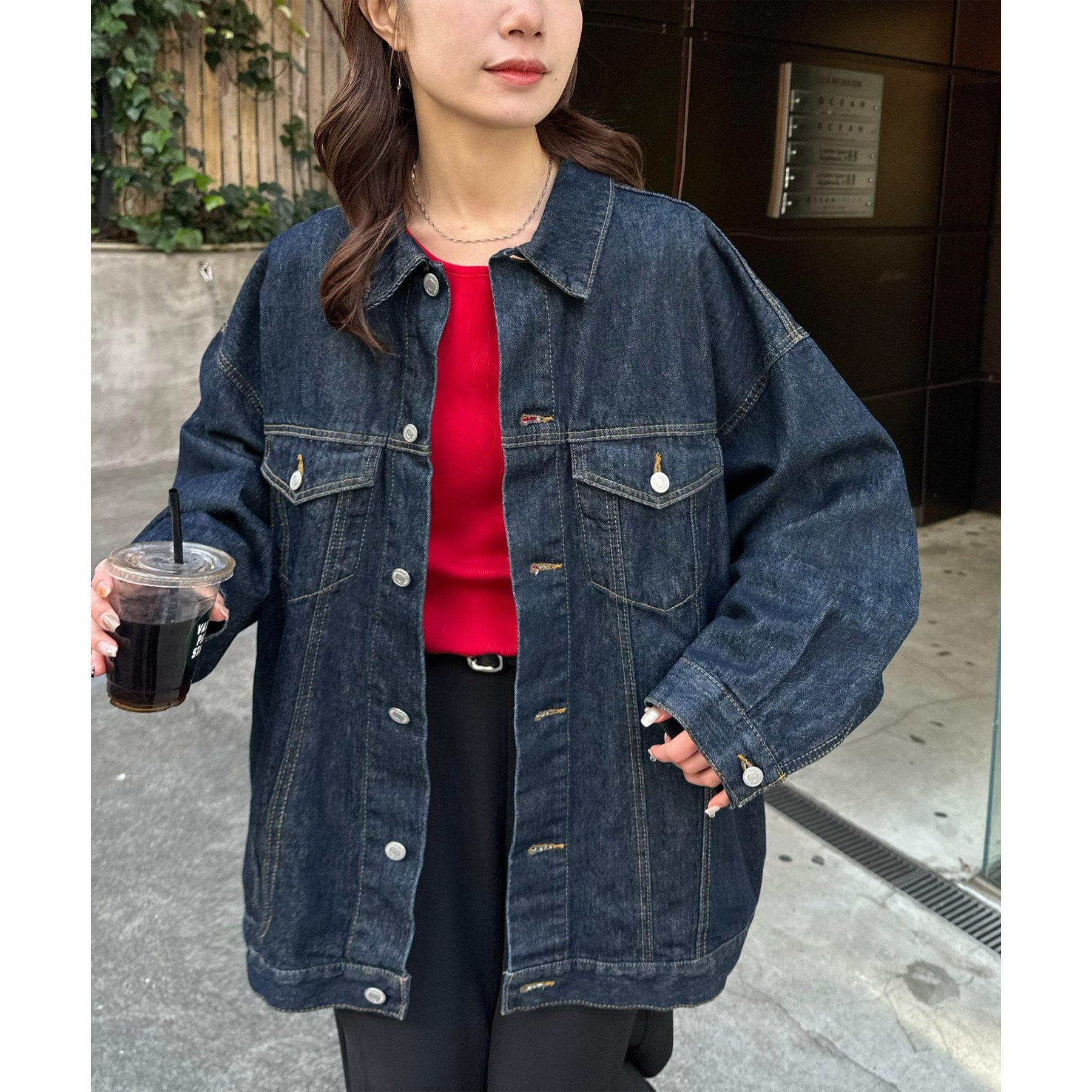 USコットンデニムビッグGジャン《ユニセックス》 | ファッション通販