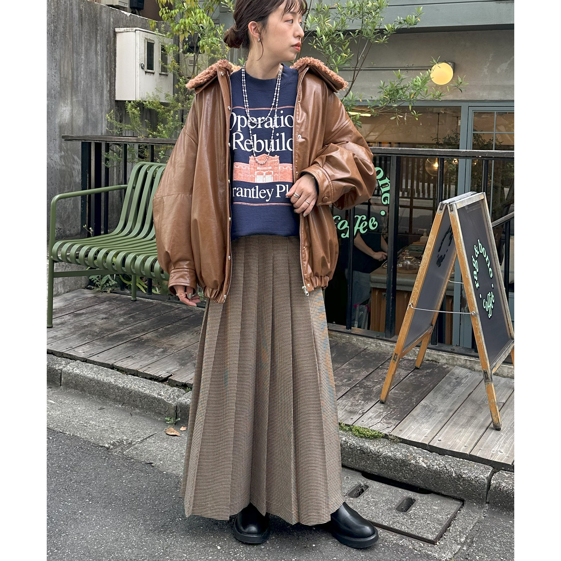 【ダメージ加工】アンティーク ラムレザー ジャケット ブルゾン 襟ボア着脱可 茶 Amazon | [ハルフ] レザージャケット 革ジャン メンズ 本革
