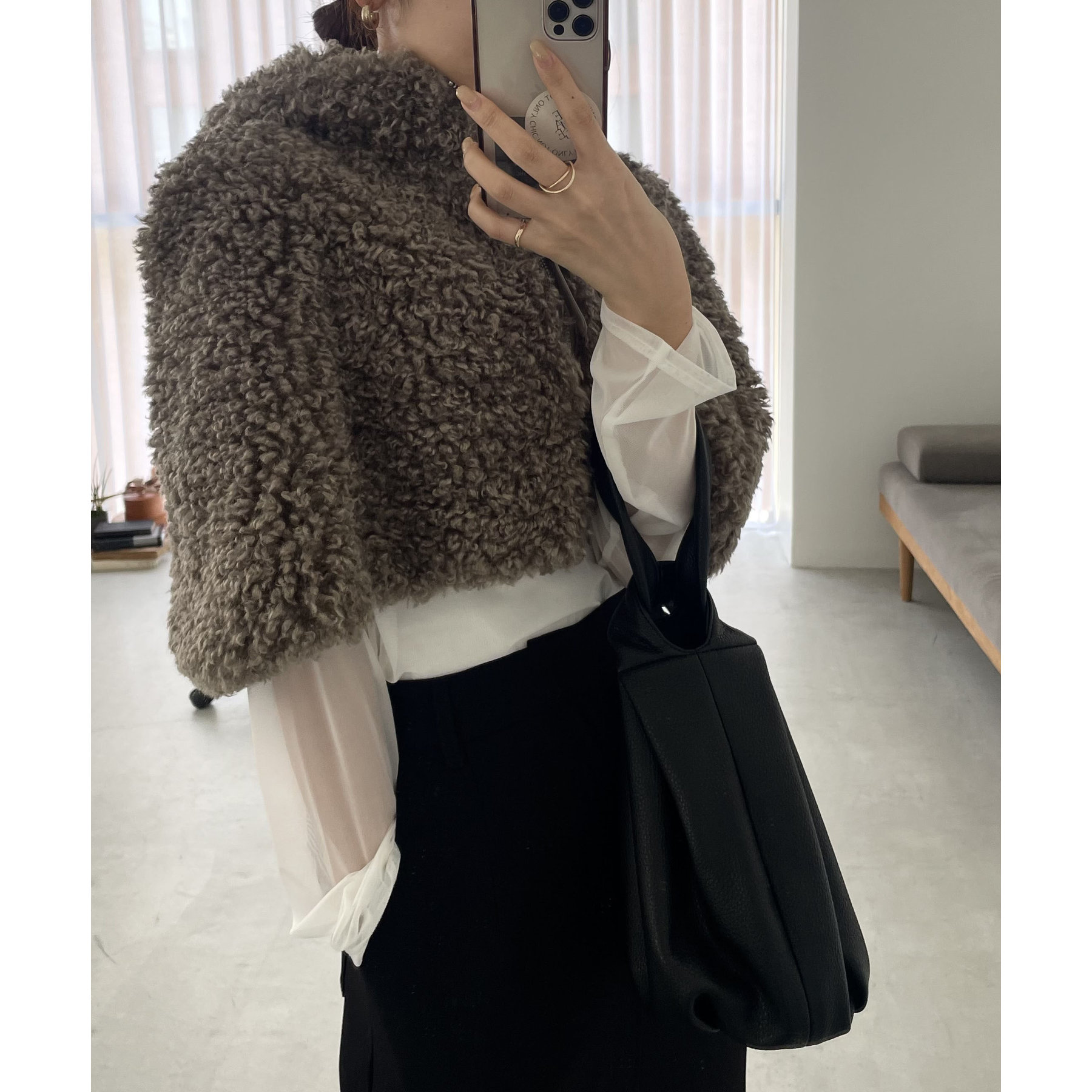 YENN/イエン〉カールファーケープ | ファッション通販サイト NUGU