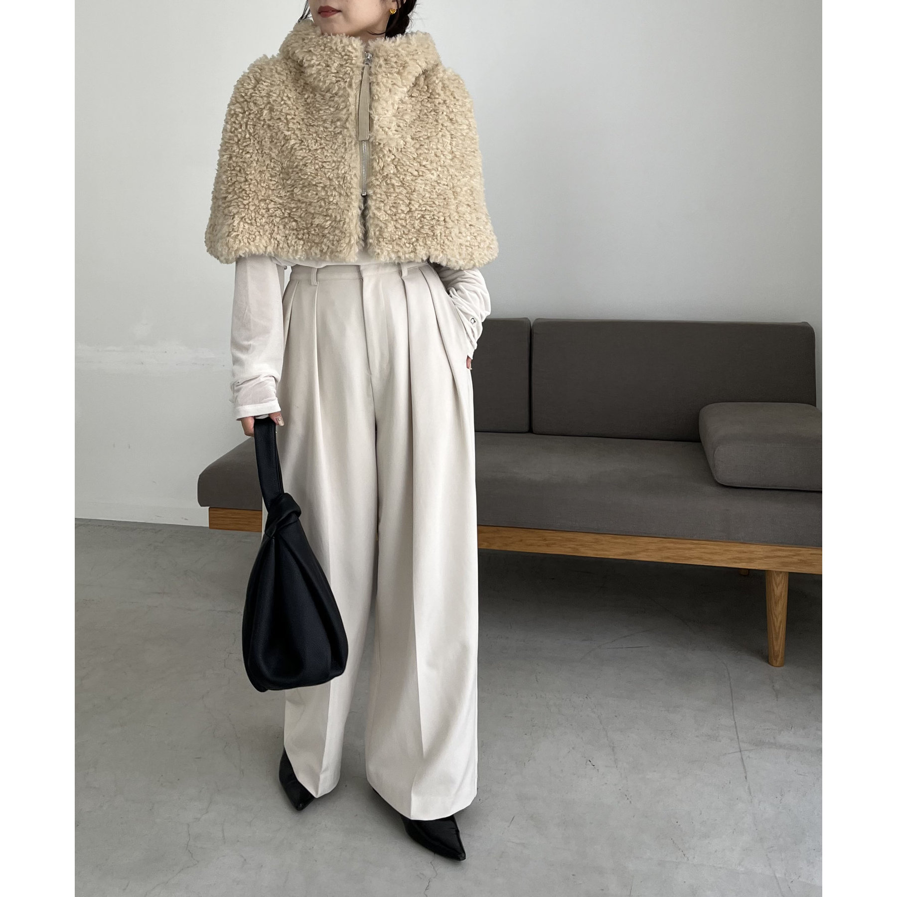 本日までyennカールファーケープCURL FUR CAPE オリーブ 本日までyennカールファーケープCURL FUR CAPE オリーブ - メルカリ