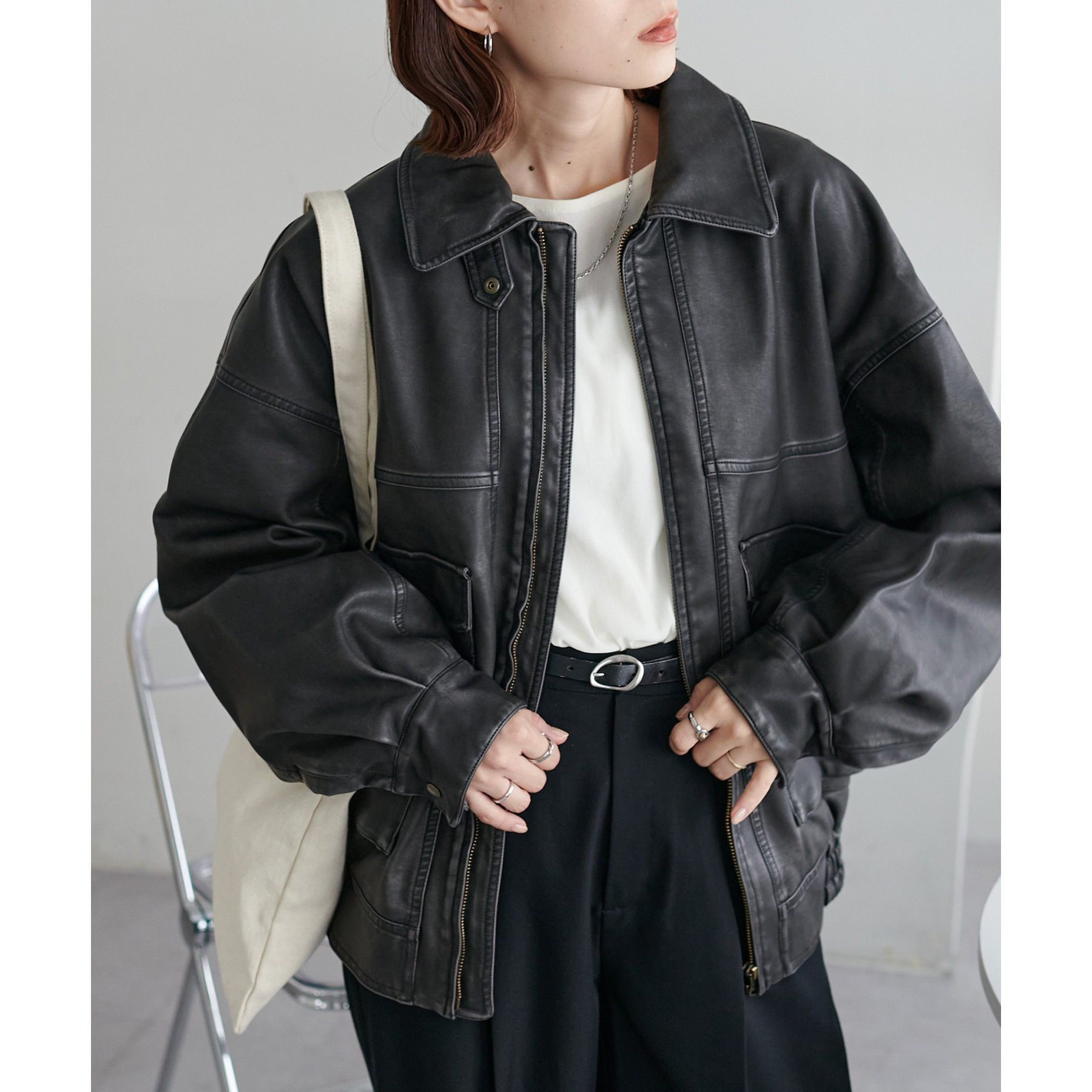 ユニセックス/新色追加】エイジングA2ブルゾン | ファッション通販