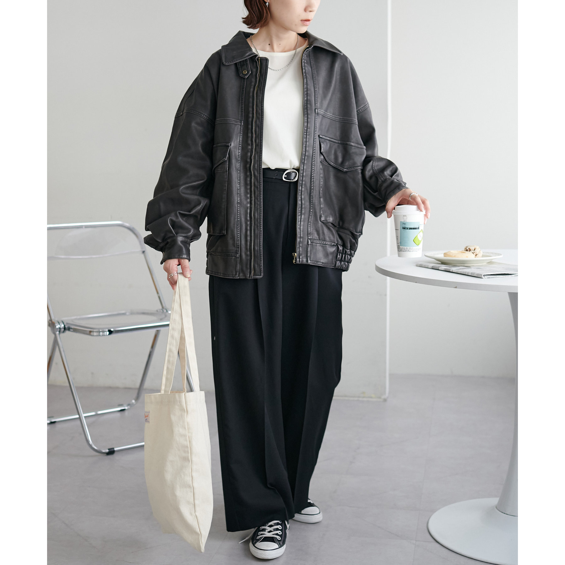 ユニセックス/新色追加】エイジングA2ブルゾン | ファッション通販