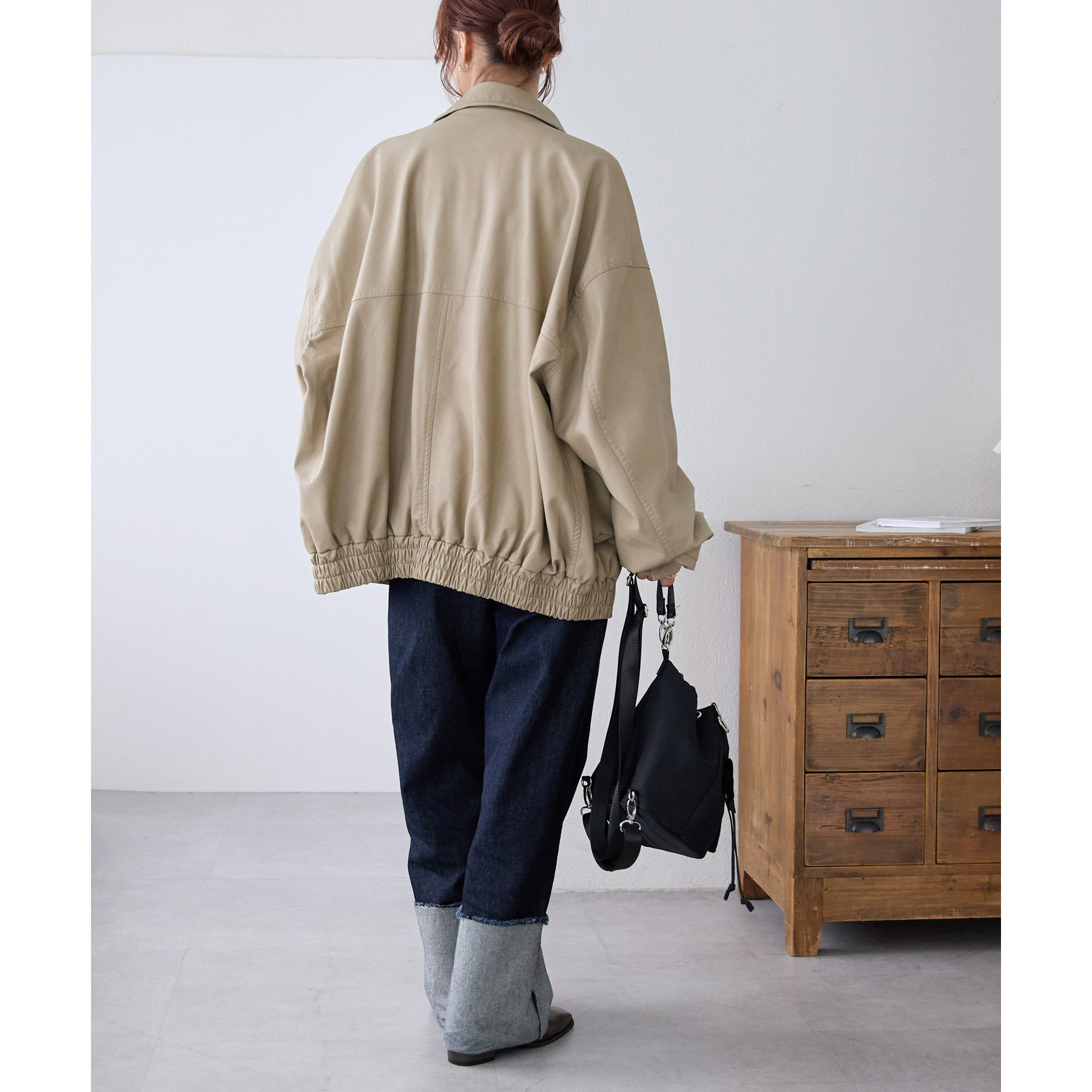 ユニセックス/新色追加】エイジングA2ブルゾン | ファッション通販