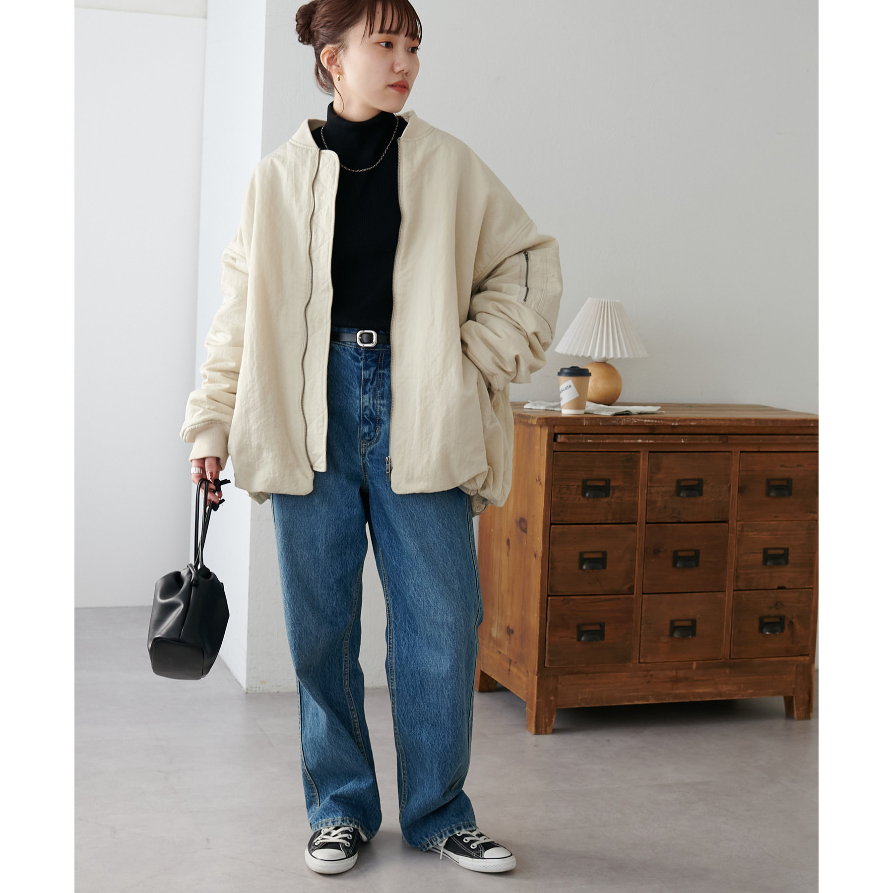 新色追加!/ユニセックス//WEB限定】メモリーボンバーブルゾン