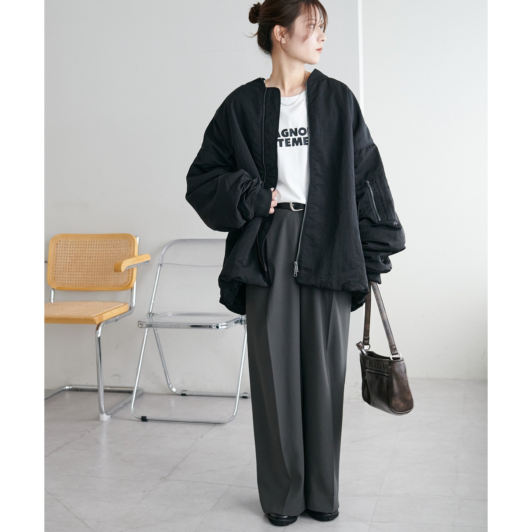 新色追加!/ユニセックス//WEB限定】メモリーボンバーブルゾン