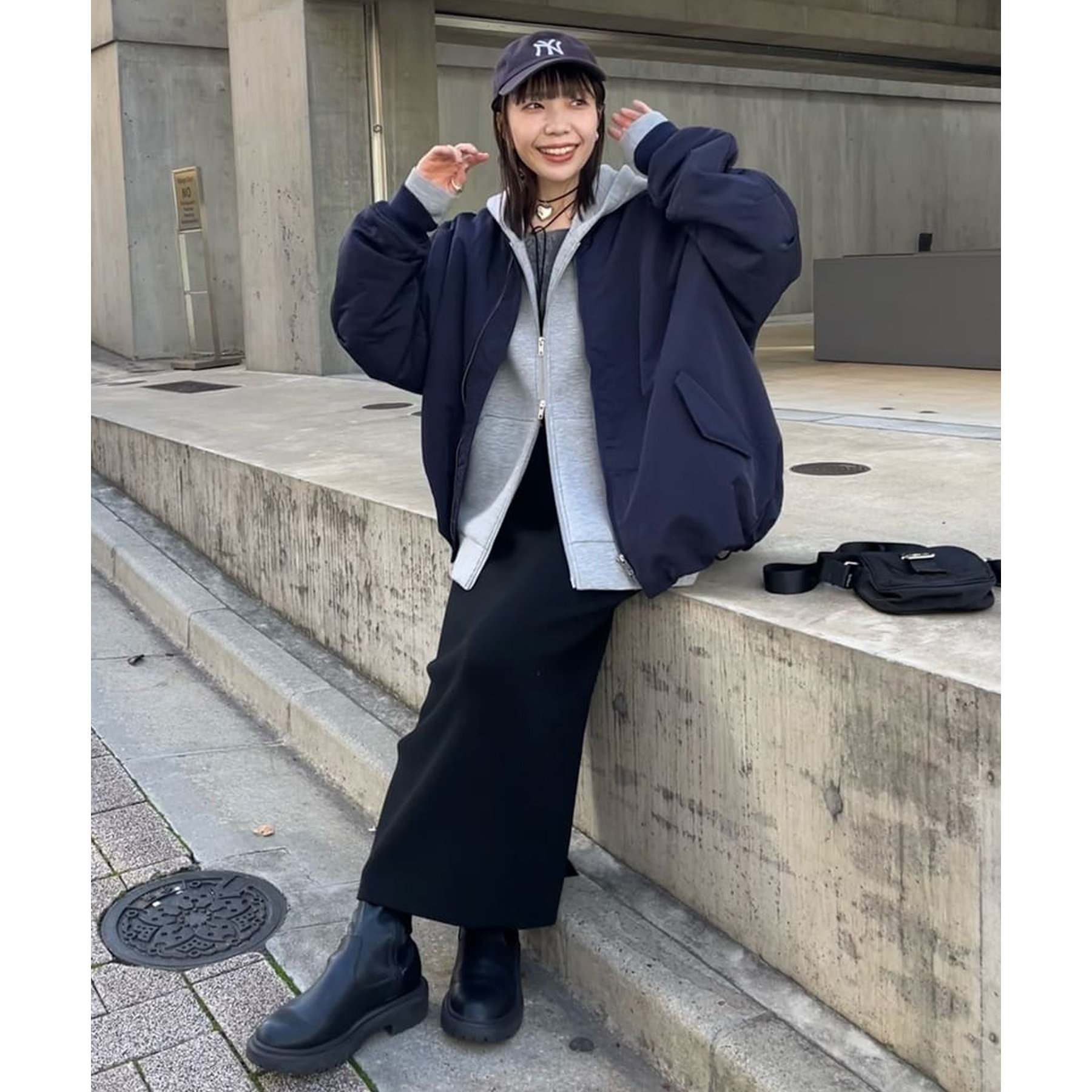 【新品未着用】メモリーボンバーブルゾン 新色追加!/ユニセックス//WEB限定】メモリーボンバーブルゾン