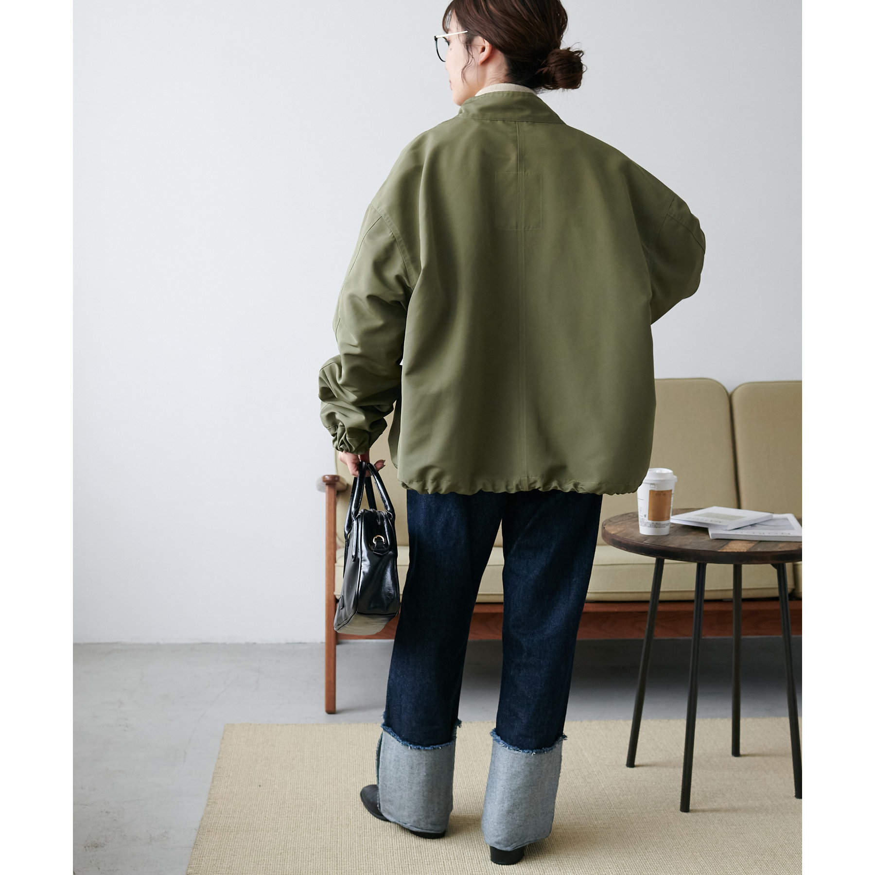 ユニセックス】3WAYライナー付きショートモッズコート | ファッション