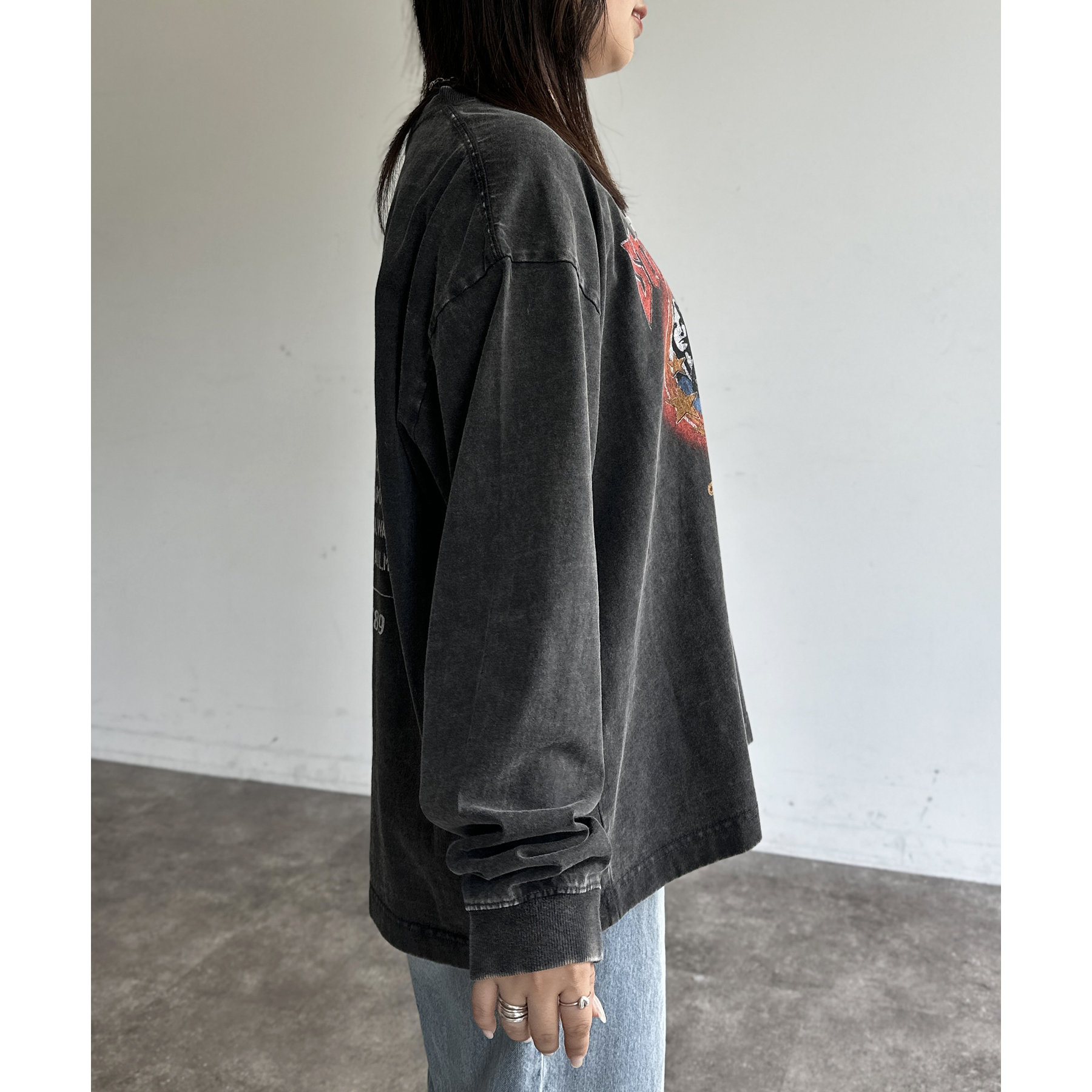 パウダー加工ビンテージライクロンT | ファッション通販サイト NUGU